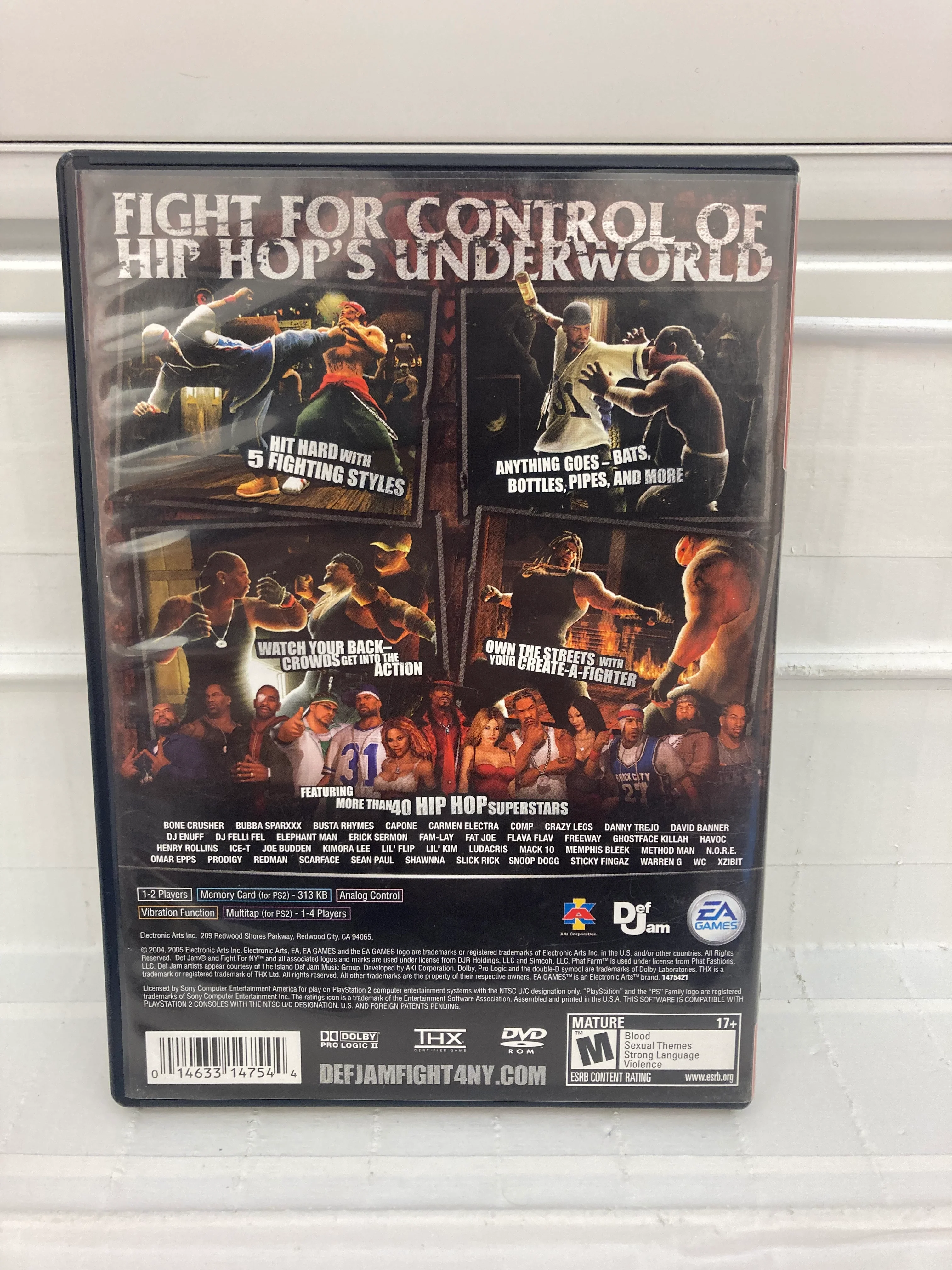 Def Jam Fight for NY [Greatest Hits] - Playstation 2 - Image 2