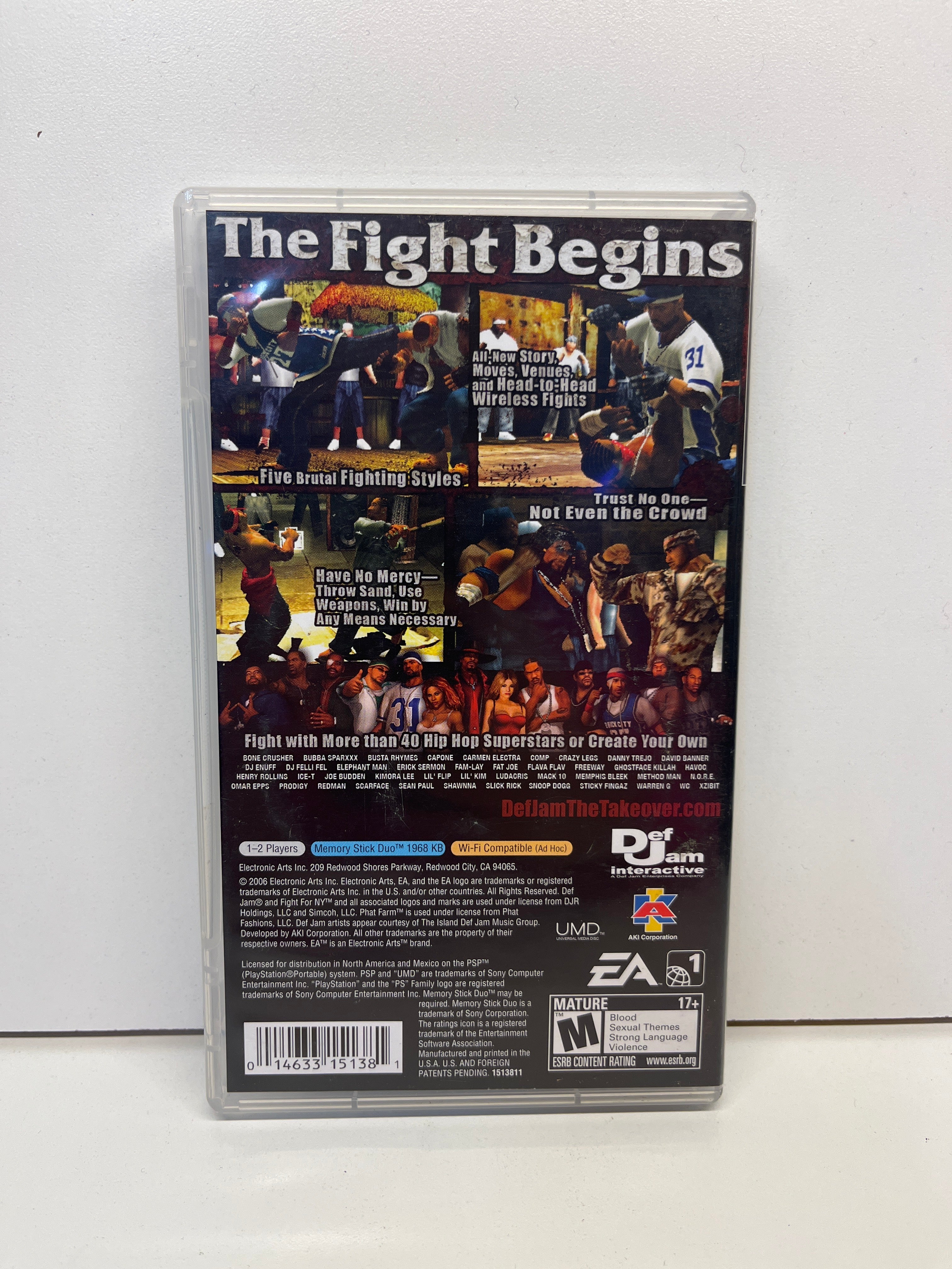 Def Jam Fight for NY The Takeover - PSP - Image 2