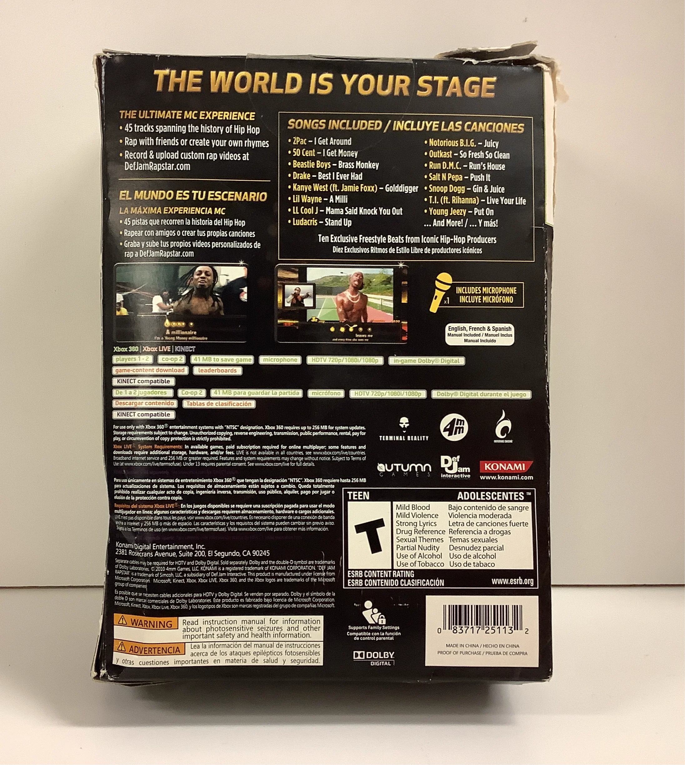 Def Jam Rapstar - Xbox 360 - Image 2