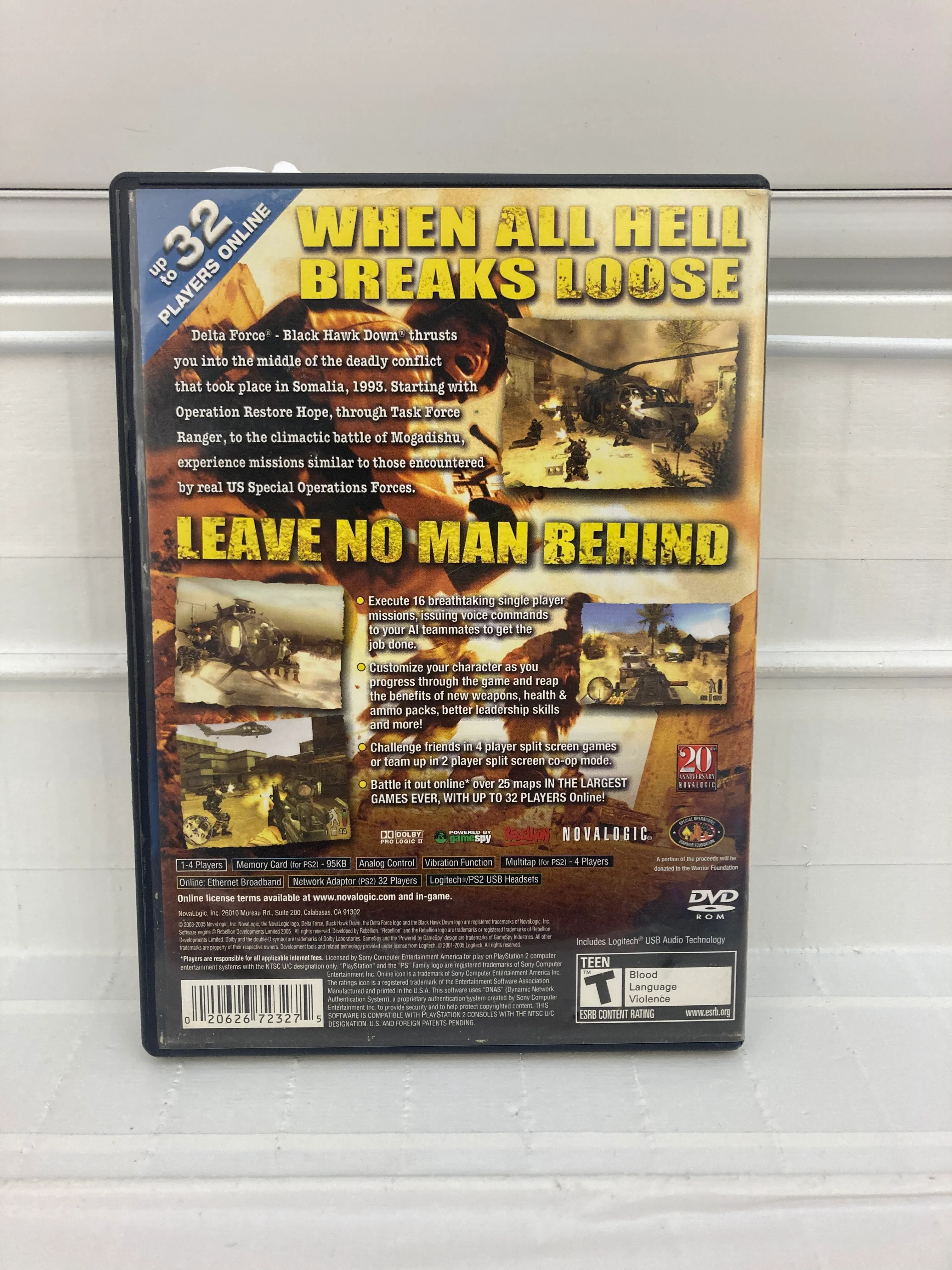 Delta Force Black Hawk Down - Playstation 2 - Image 2