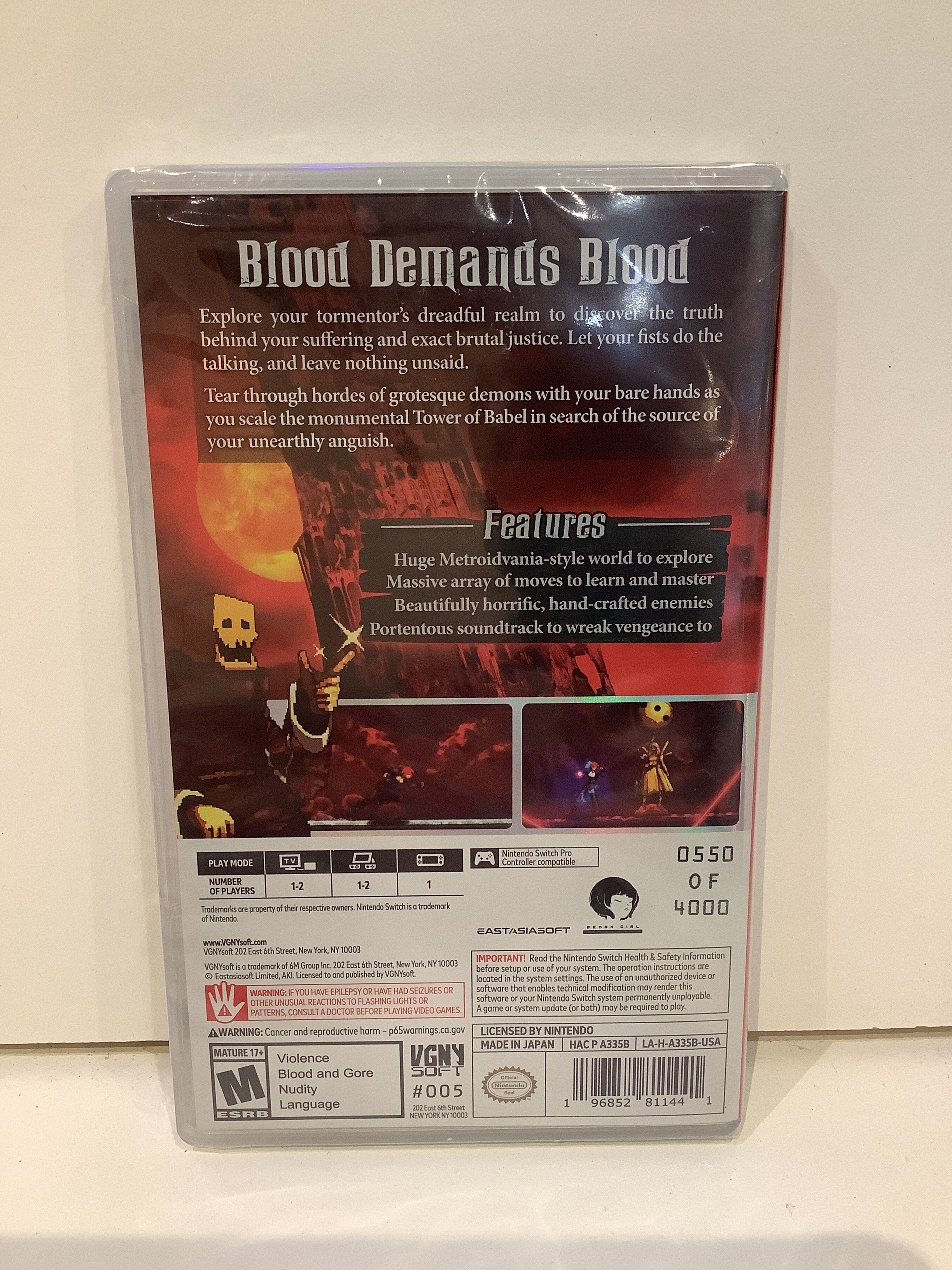 Demoniaca Everlasting Night [Elite Edition] - Nintendo Switch - Image 2