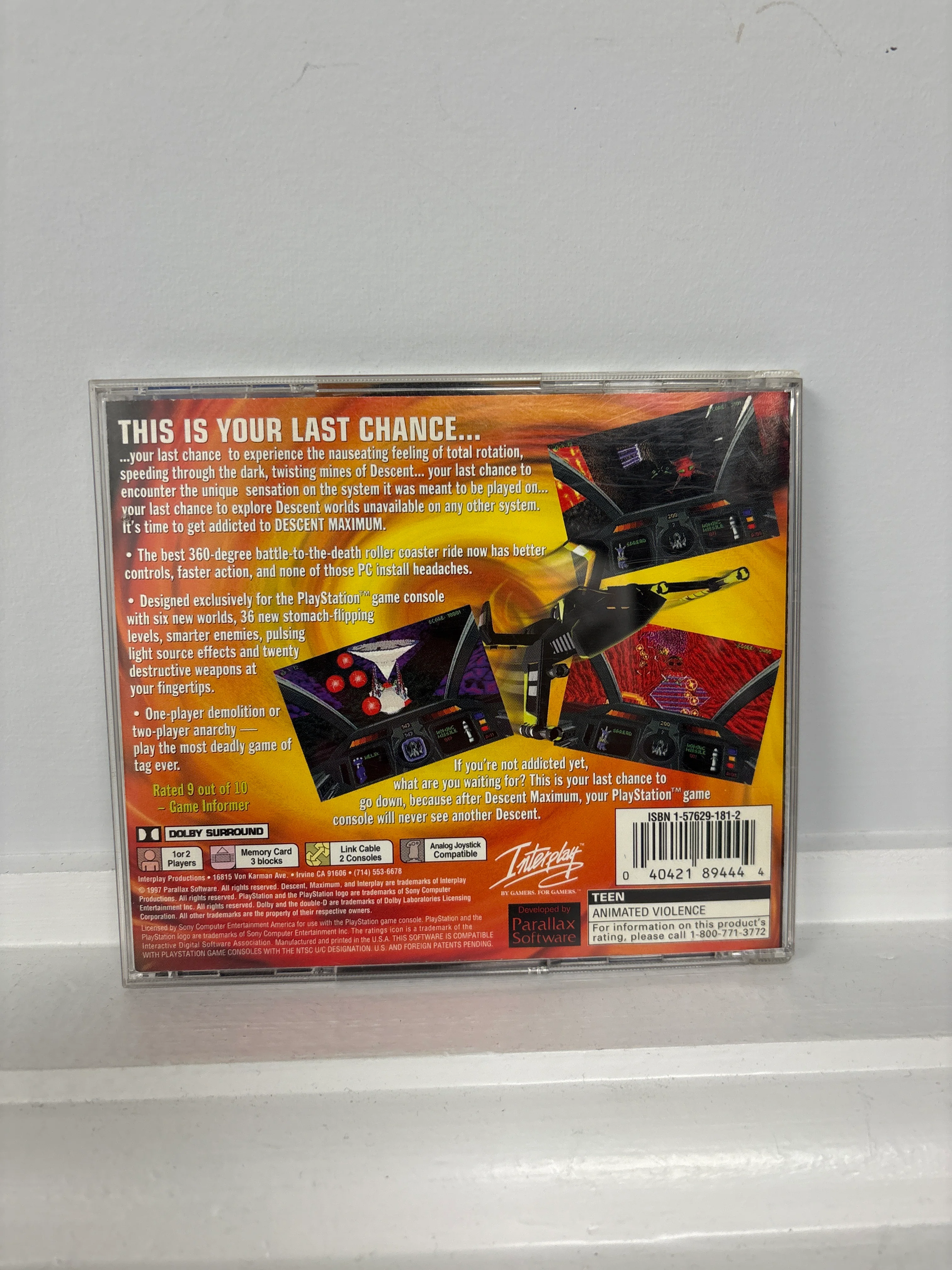 Descent Maximum - Playstation - Image 2