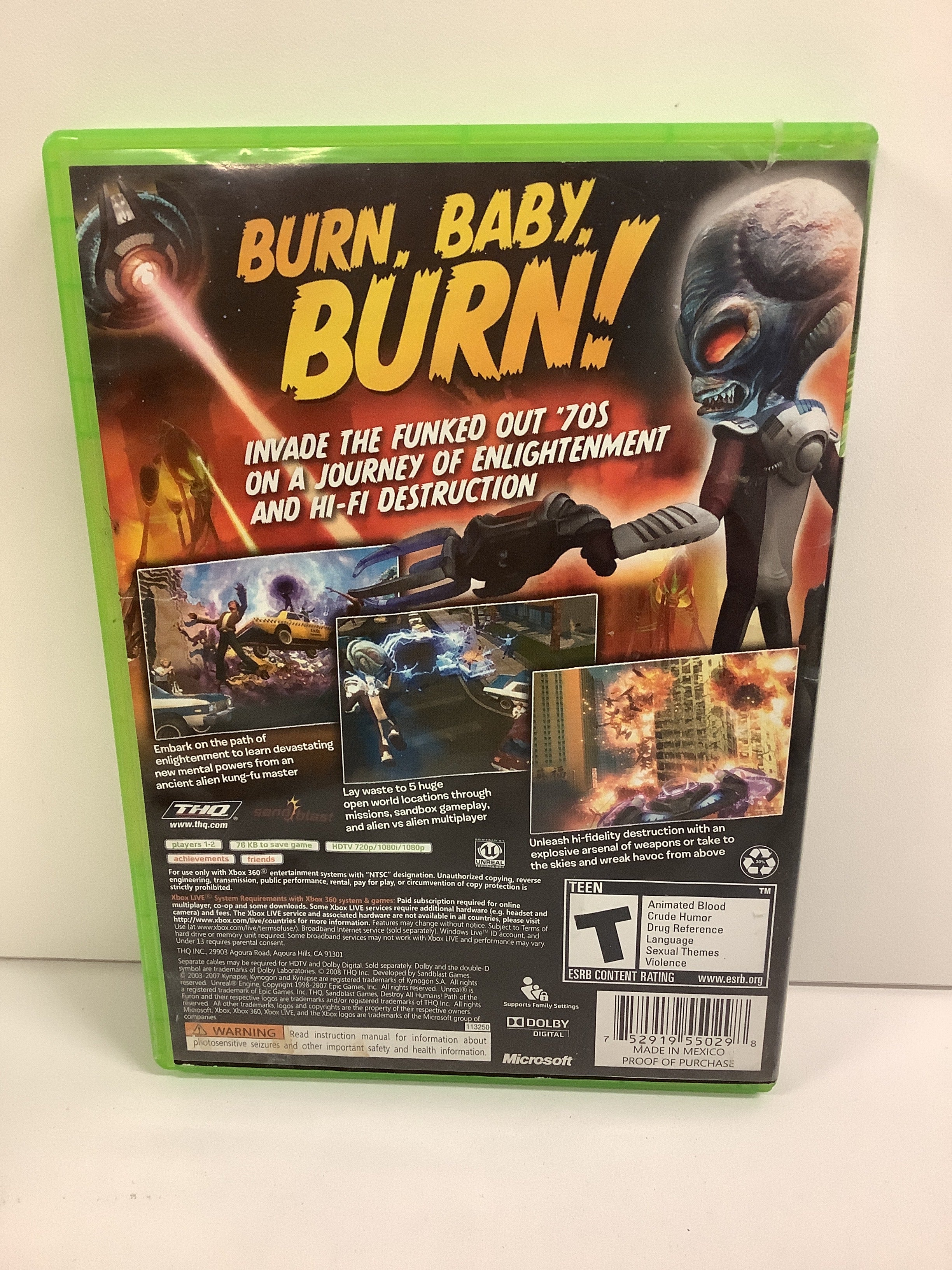Destroy All Humans: Path of the Furon - Xbox 360 - Image 2