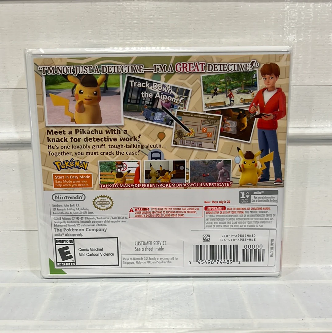 Detective Pikachu - Nintendo 3DS - Image 2