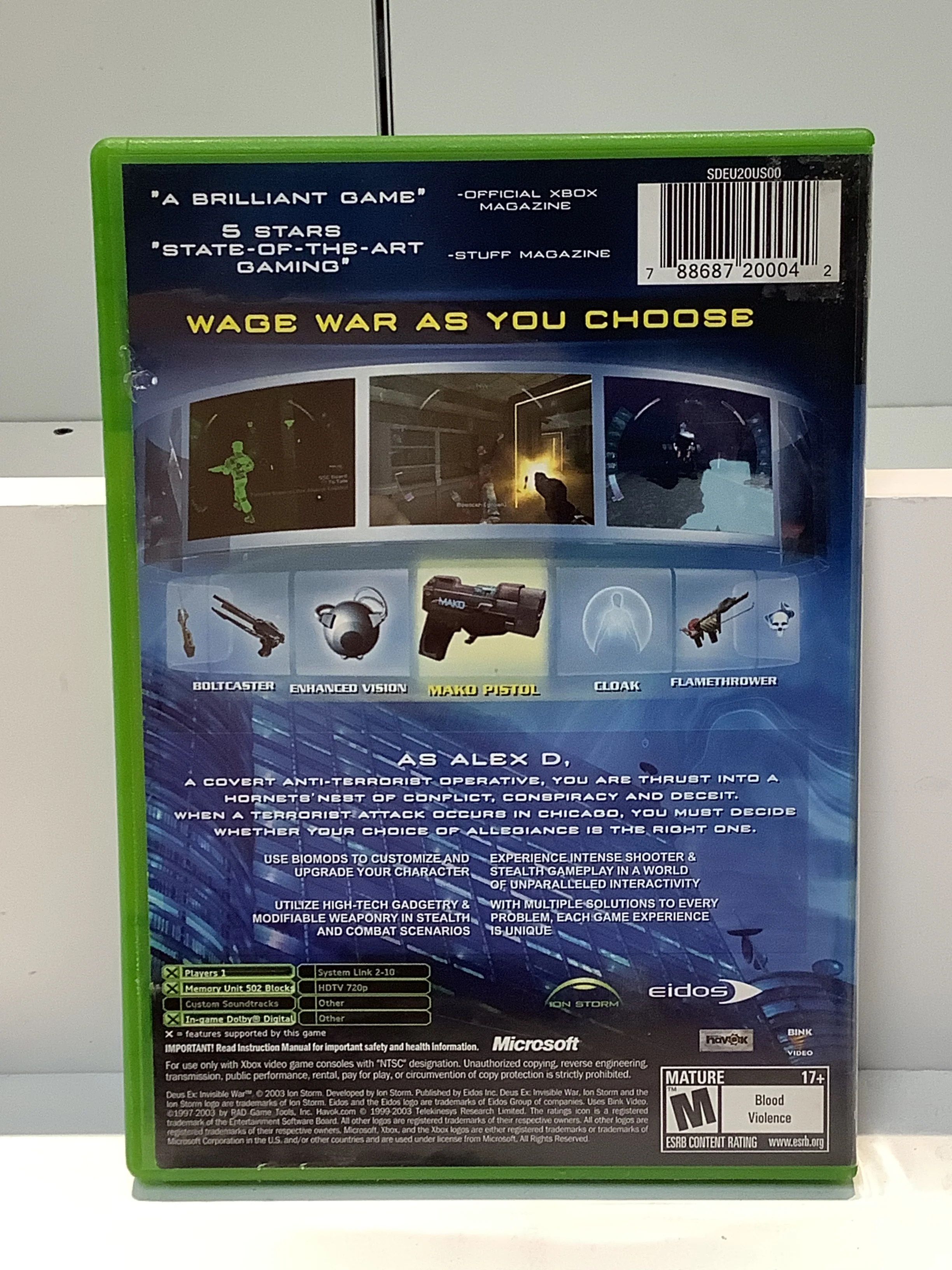 Deus Ex Invisible War - Xbox - Image 2