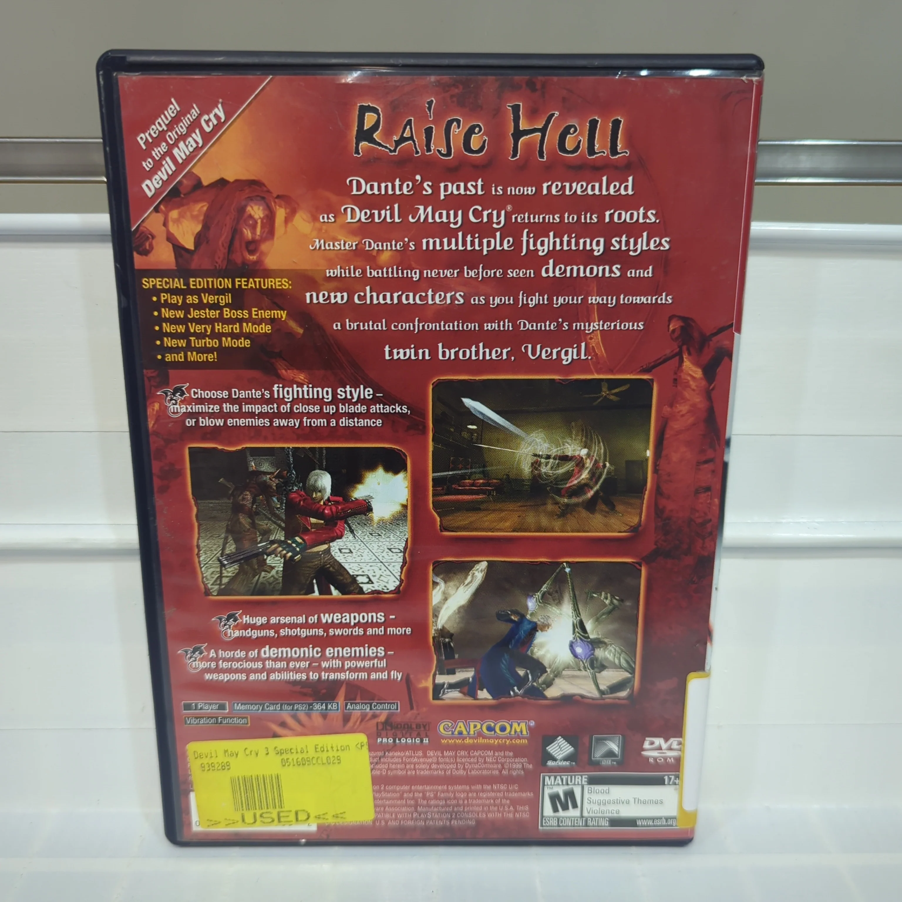 Devil May Cry 3 [Special Edition] - Playstation 2 - Image 2