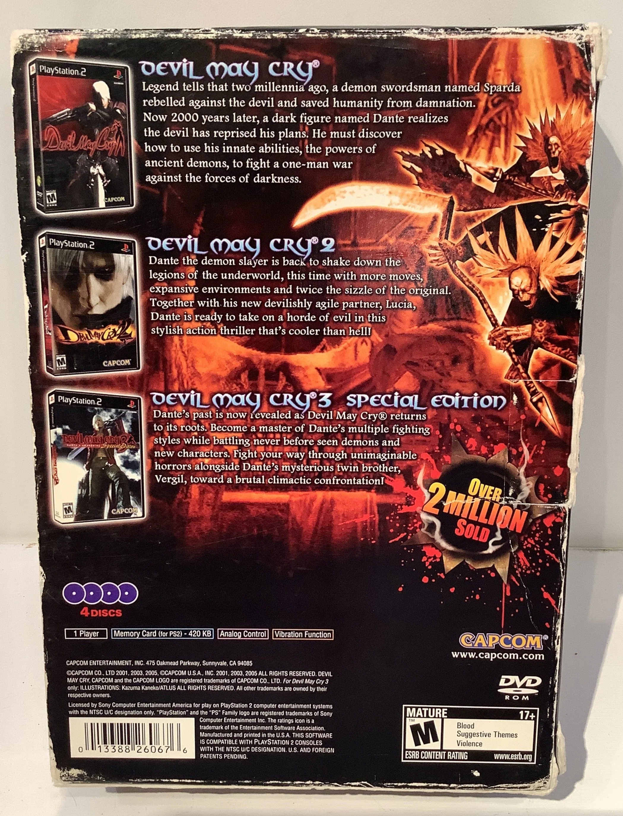 Devil May Cry [5th Anniversary Collection] - Playstation 2 - Image 2