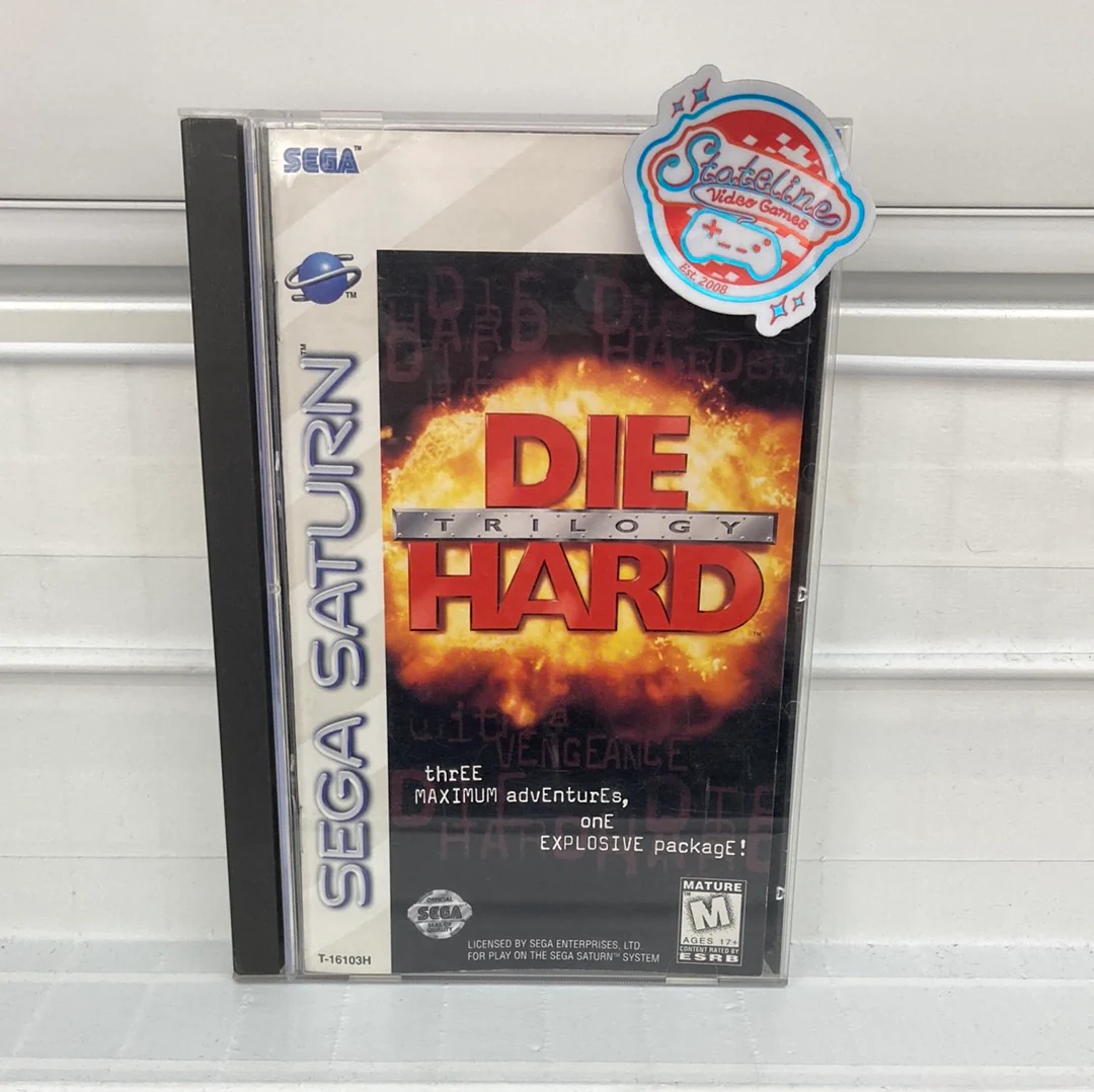 Die Hard Trilogy - Sega Saturn