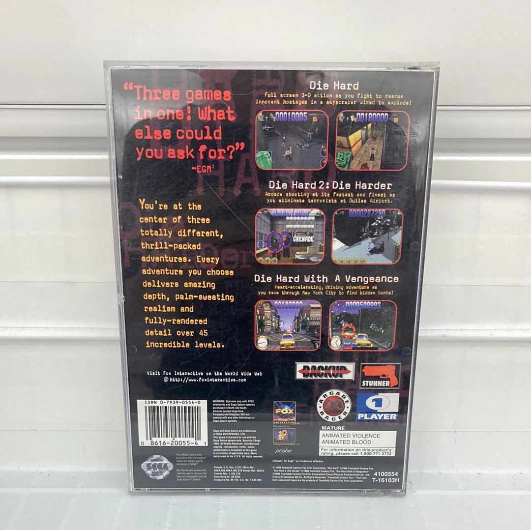 Die Hard Trilogy - Sega Saturn - Image 2