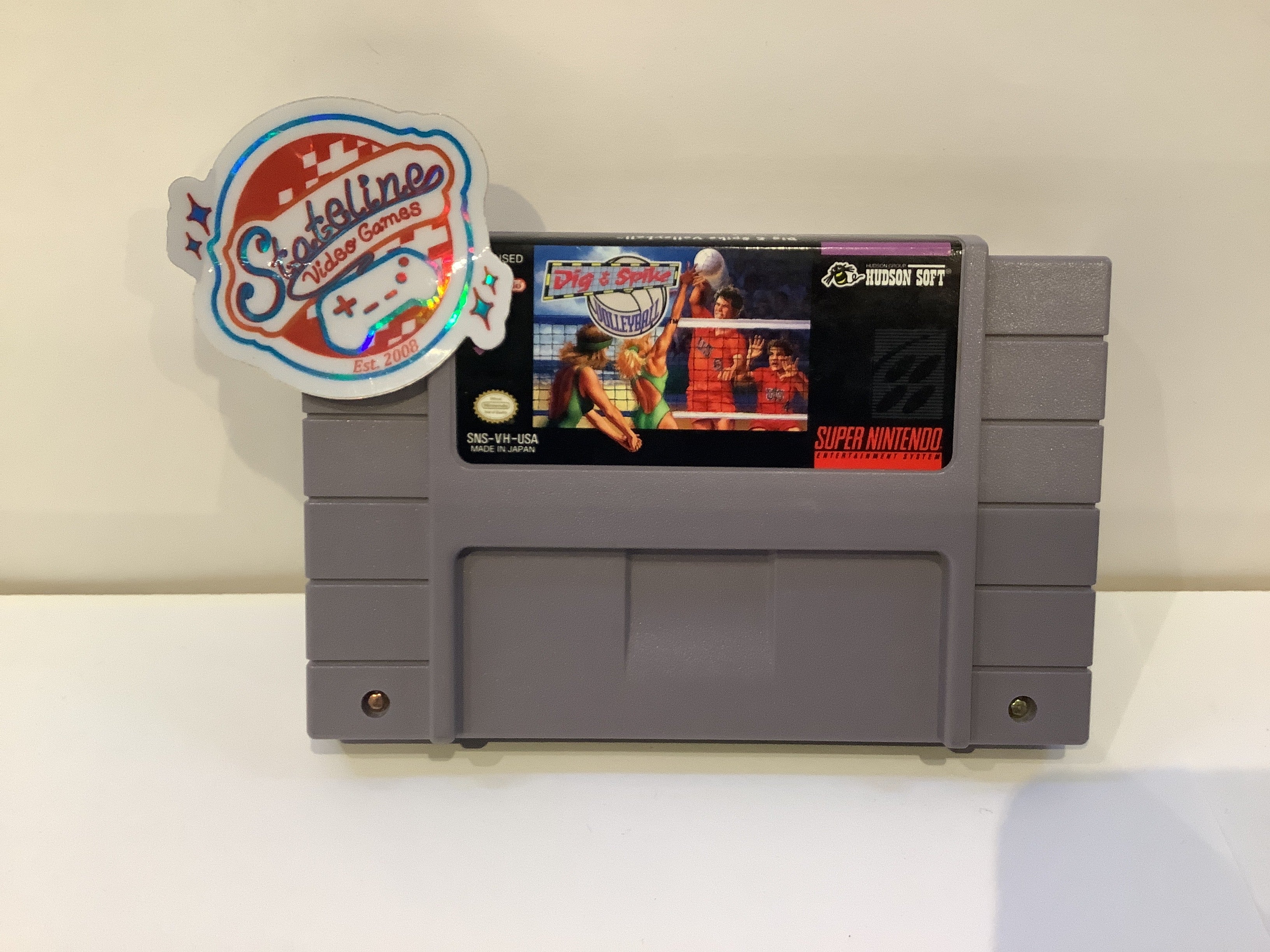 Dig and Spike Volleyball - Super Nintendo