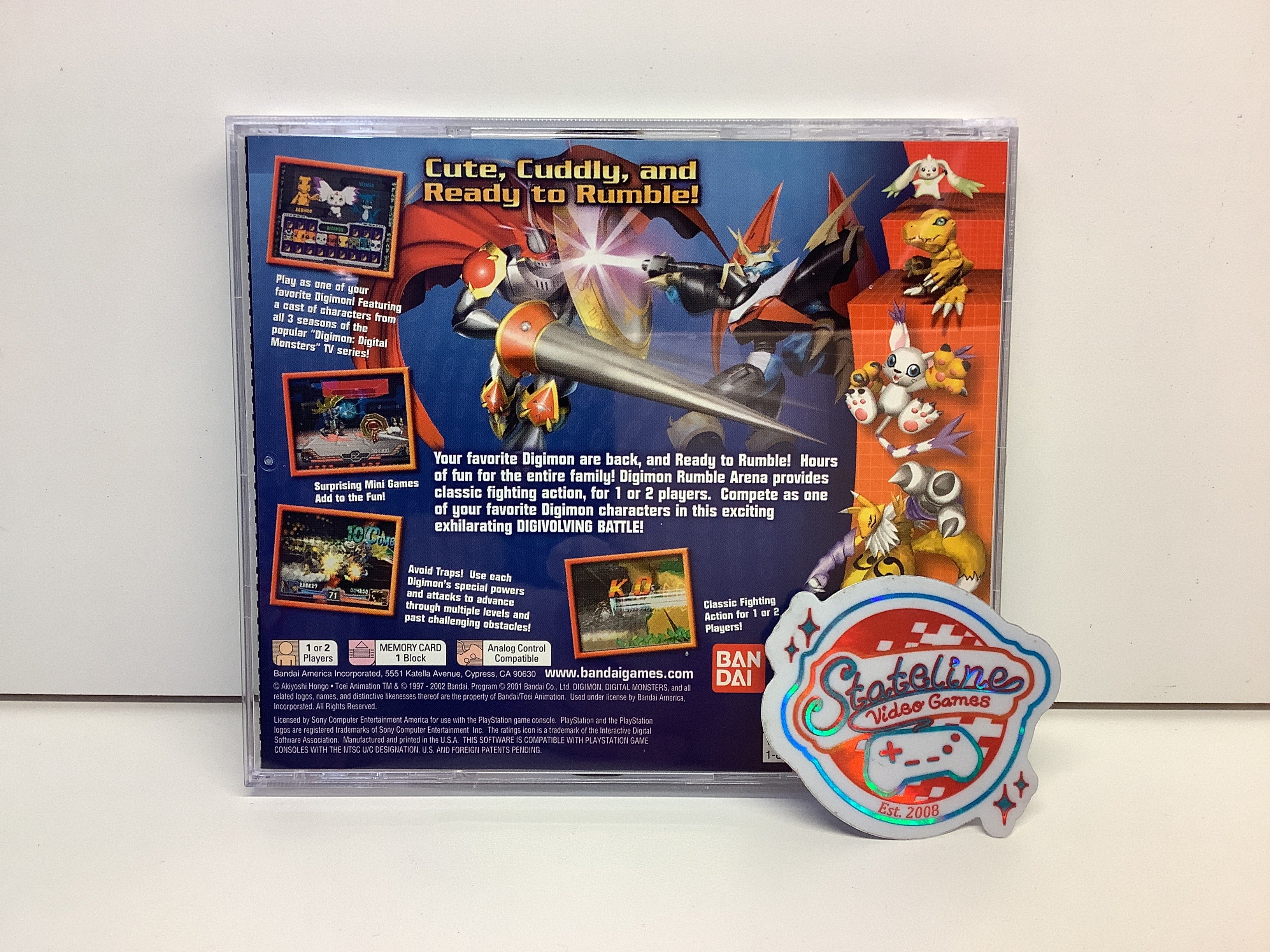Digimon Rumble Arena - Playstation - Image 2