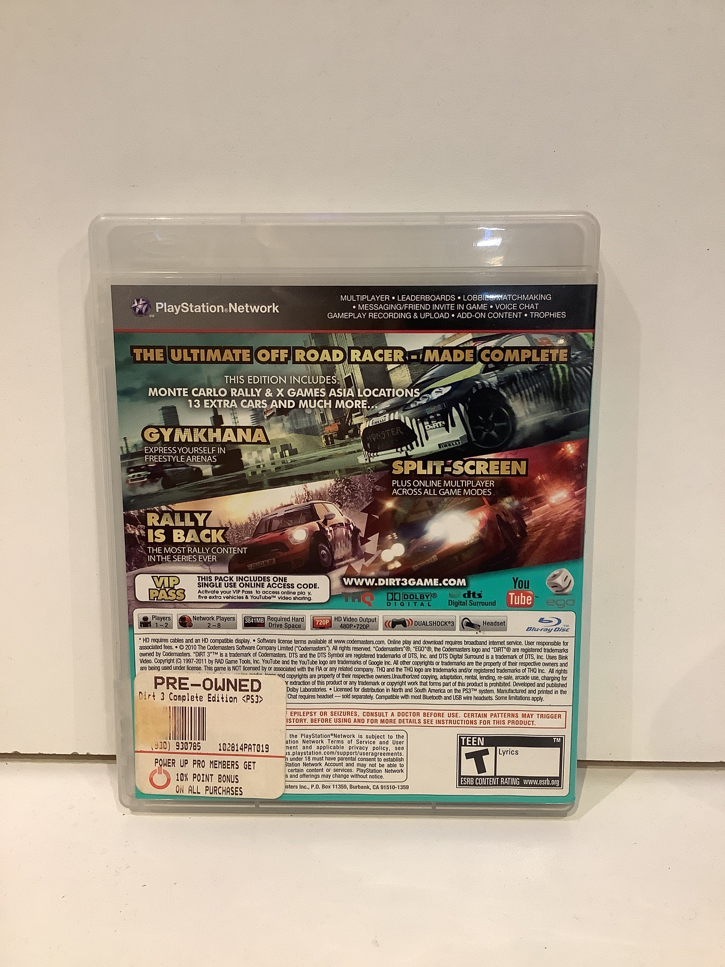 Dirt 3 [Complete Edition] - Playstation 3 - Image 2