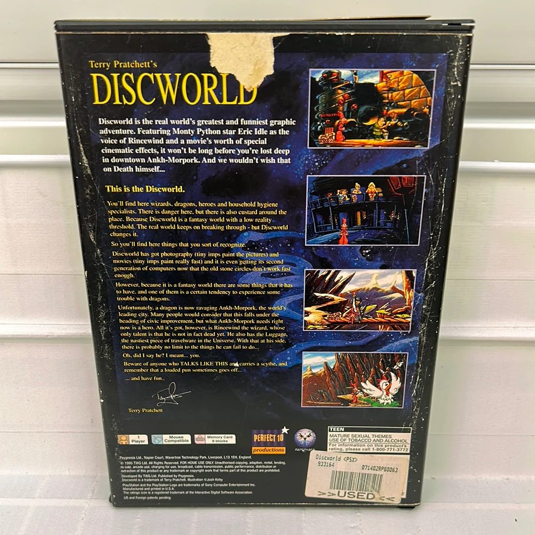 DiscWorld [Long Box] - Playstation - Image 2