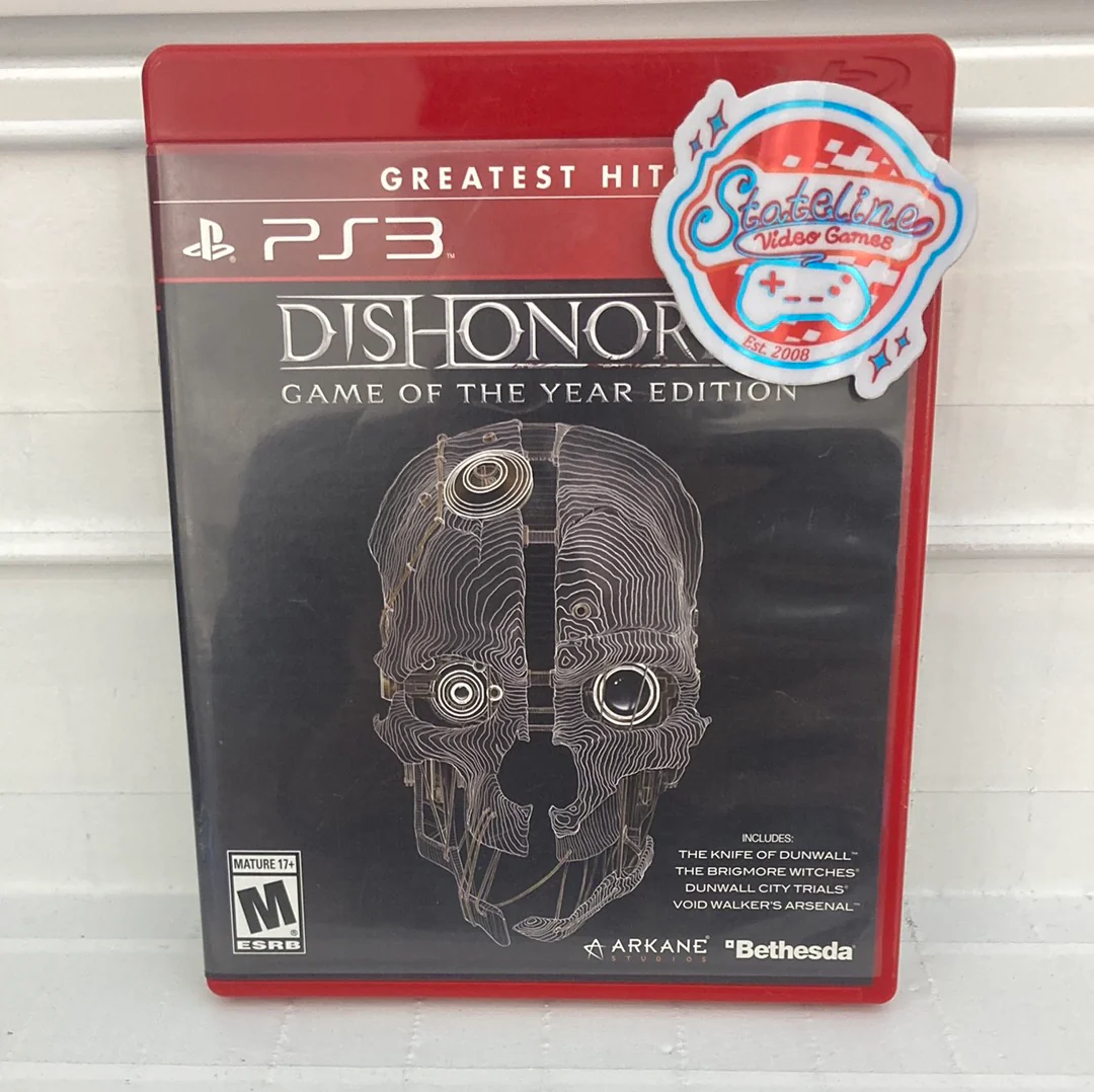 Dishonored [Game Of The Year Greatest Hits] - Playstation 3