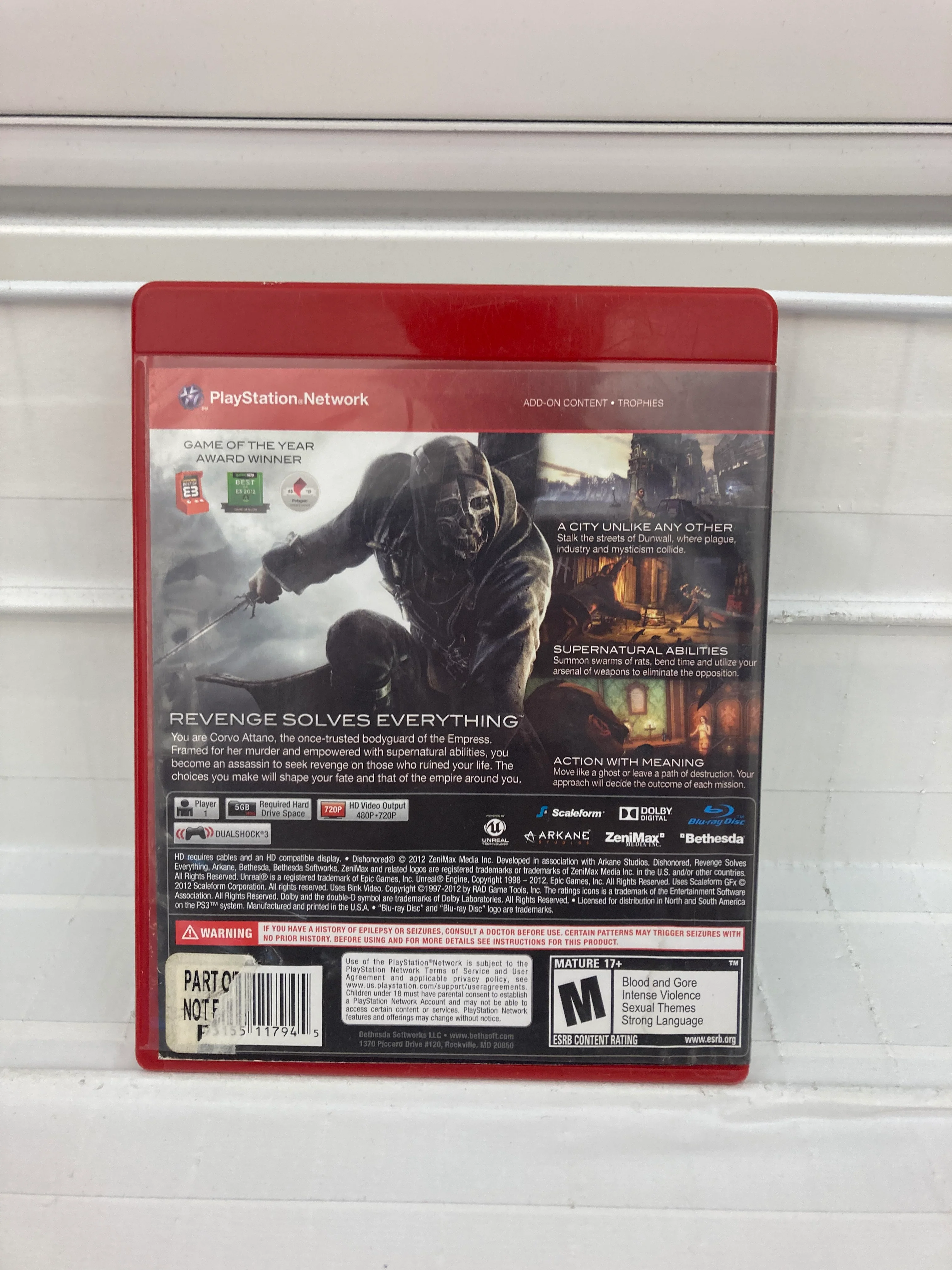 Dishonored [Greatest Hits] - Playstation 3 - Image 2