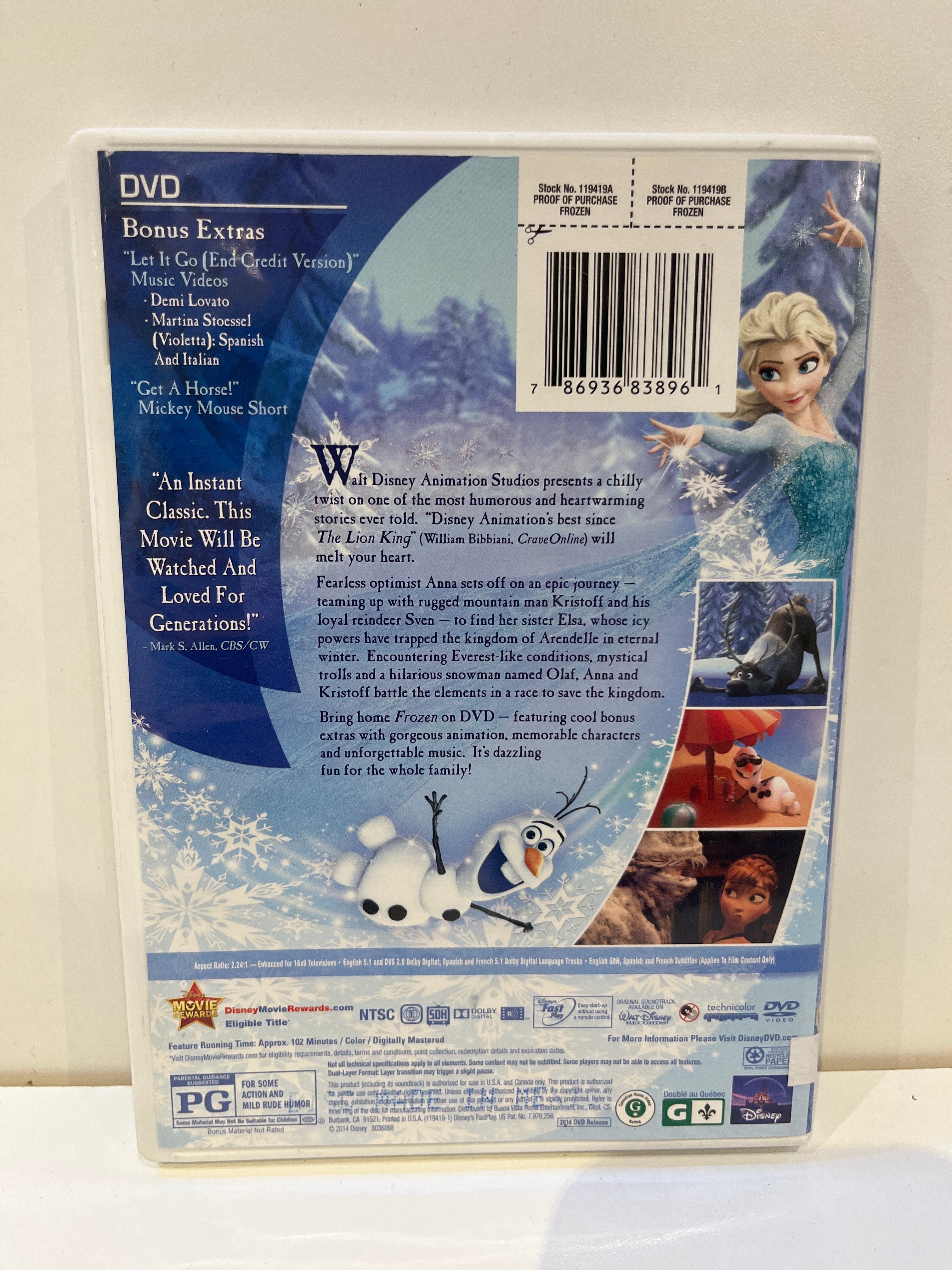 Disney Frozen - DVD - Image 2