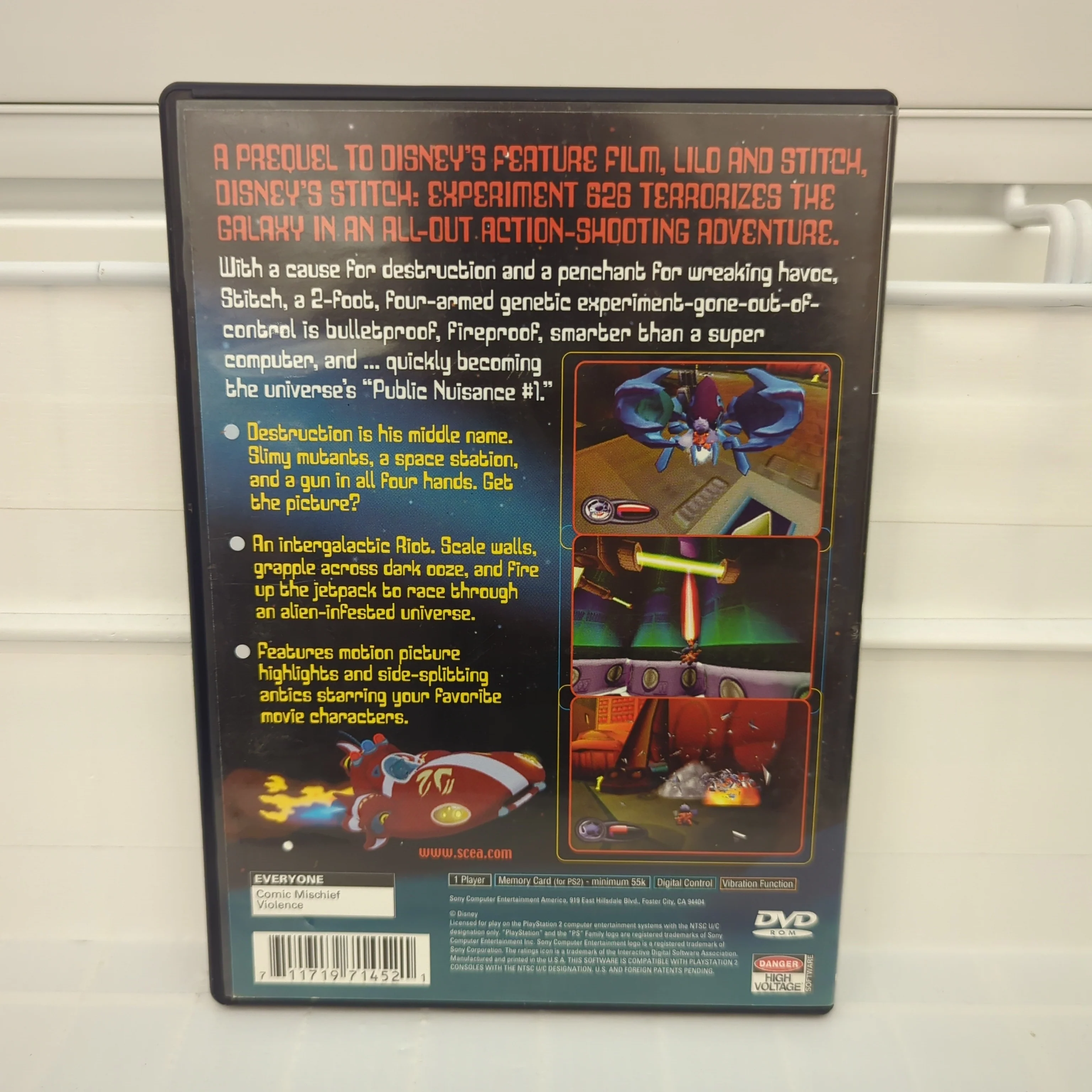 Disney's Stitch Experiment 626 - Playstation 2 - Image 2
