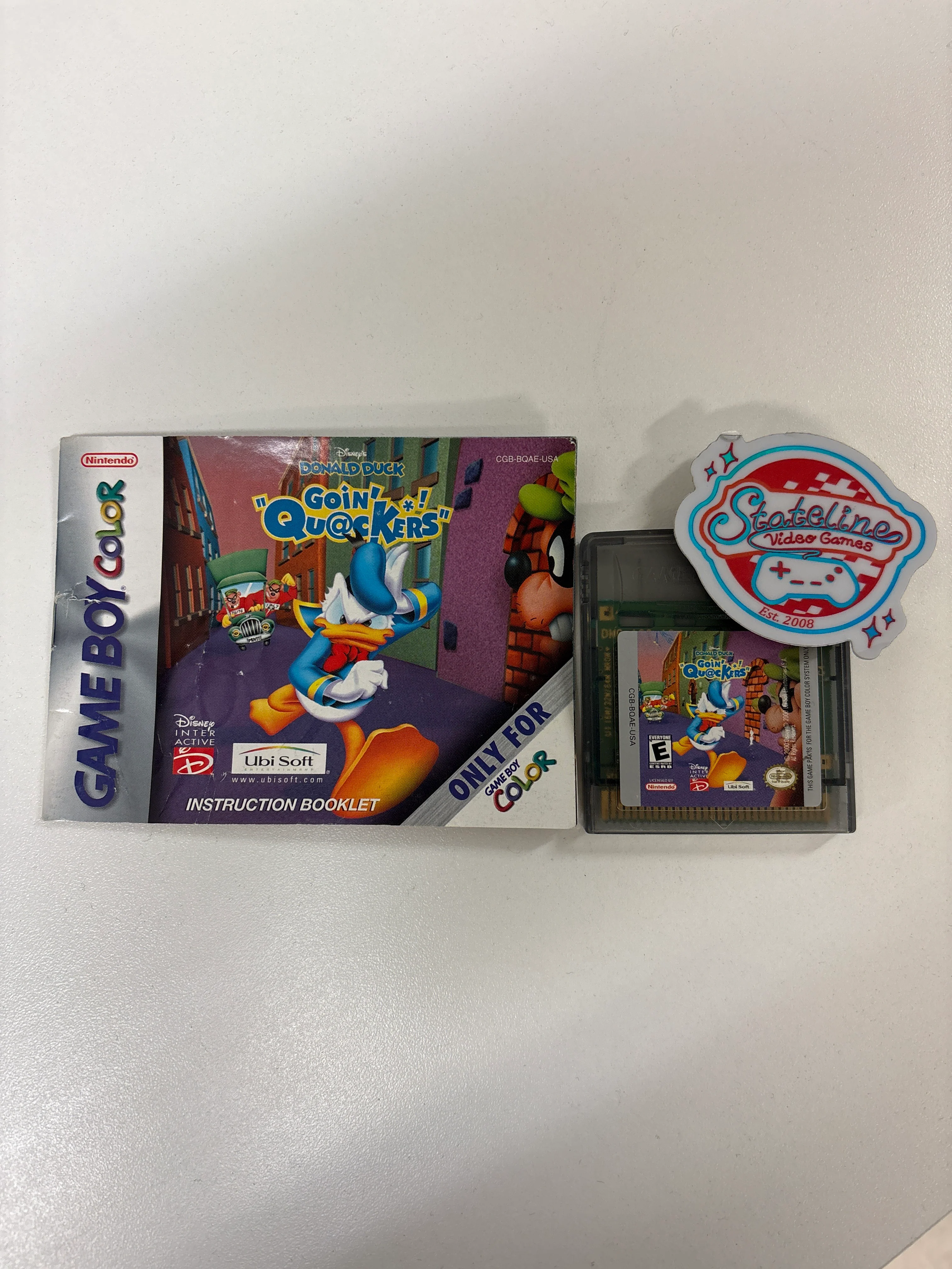 Donald Duck Going Quackers - GameBoy Color - Image 2