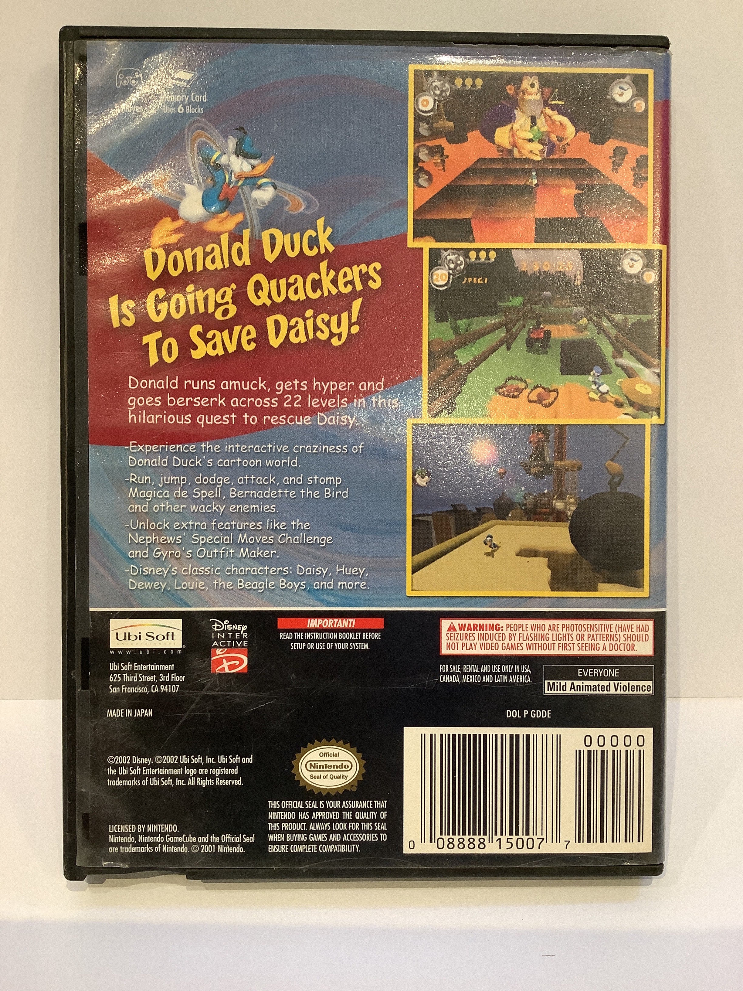 Donald Duck Going Quackers - Gamecube - Image 2