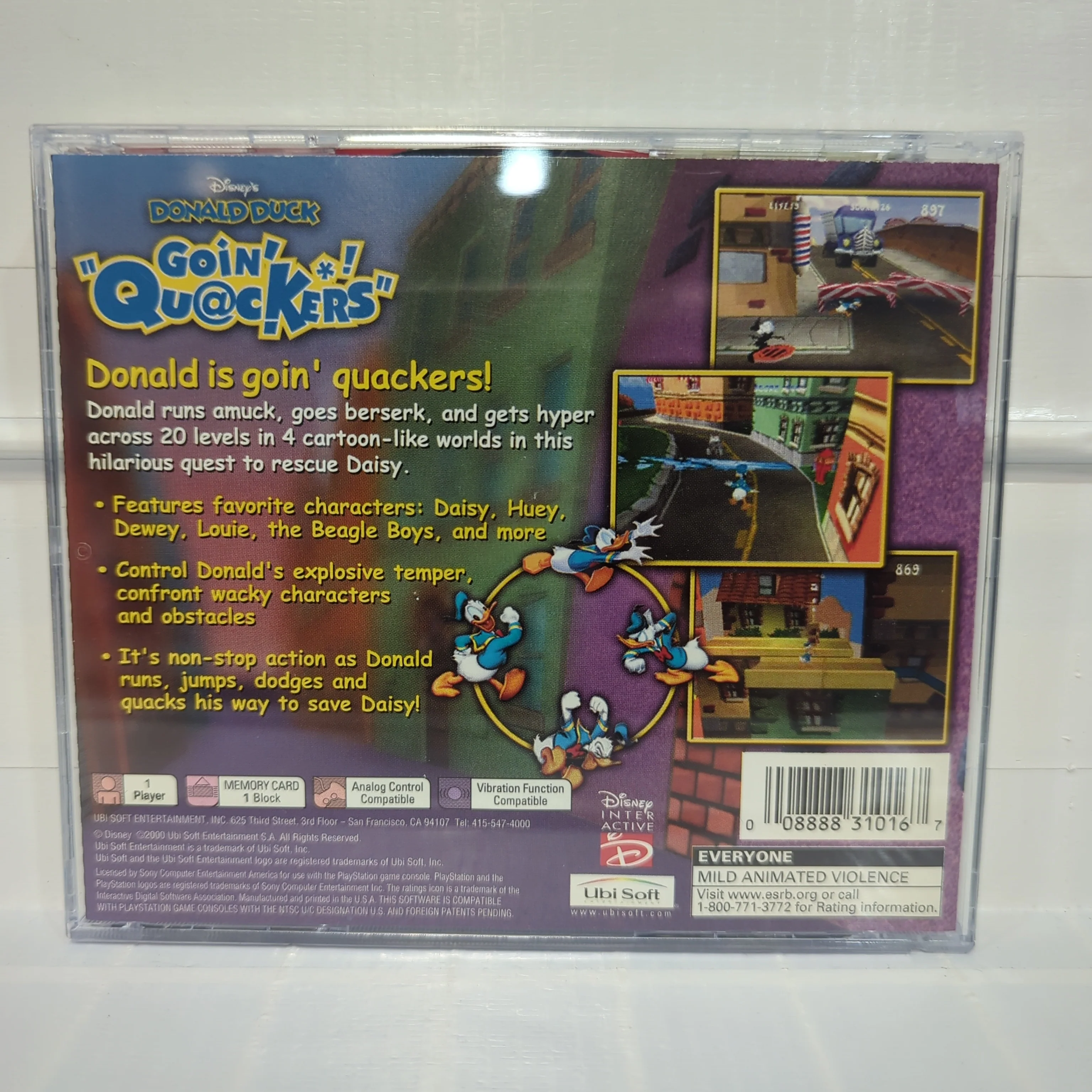 Donald Duck Going Quackers - Playstation - Image 2