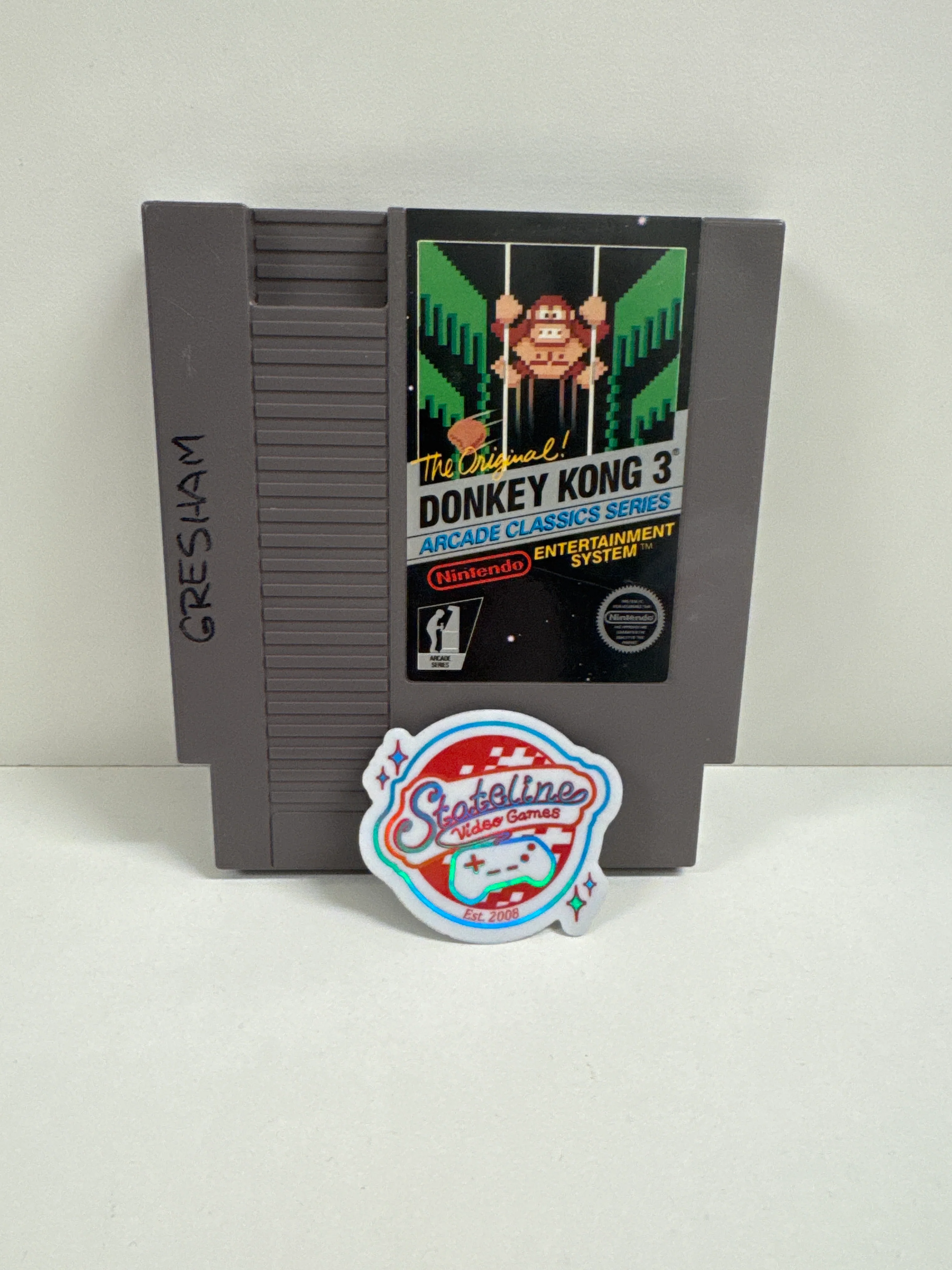 Donkey Kong 3 [5 Screw] - NES