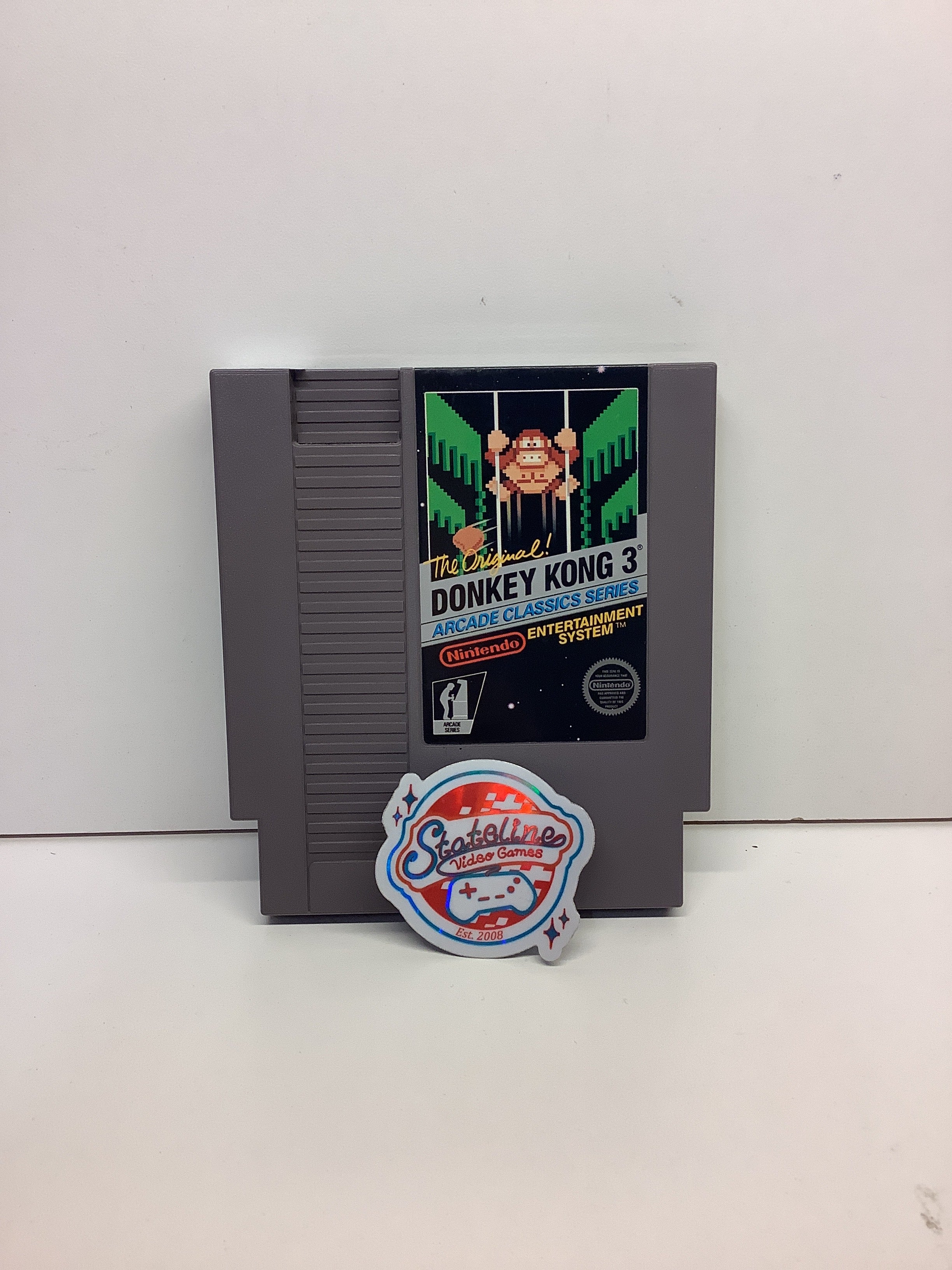 Donkey Kong 3 [5 Screw] - NES - Image 2