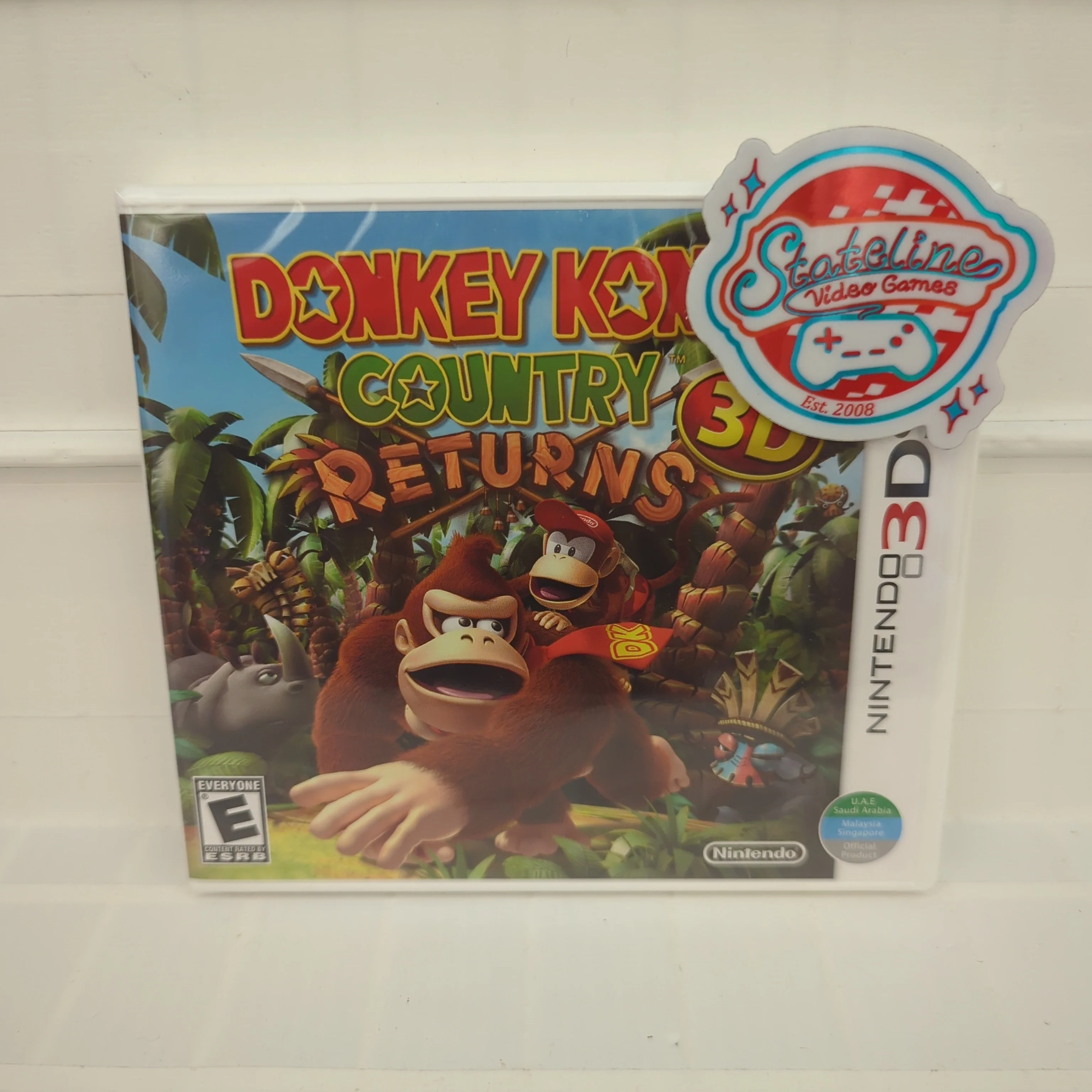 Donkey Kong Country Returns 3D - Nintendo 3DS