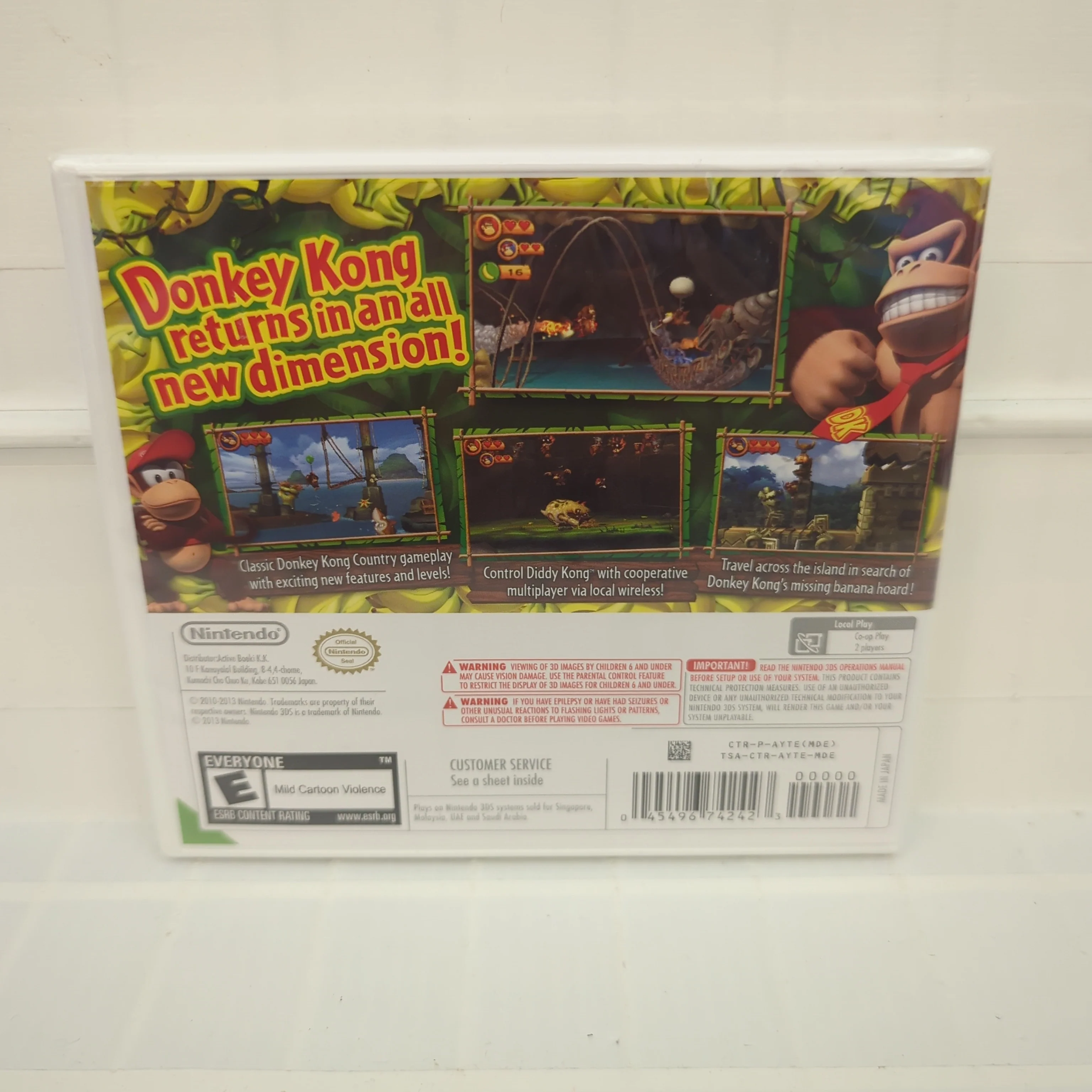 Donkey Kong Country Returns 3D - Nintendo 3DS - Image 2