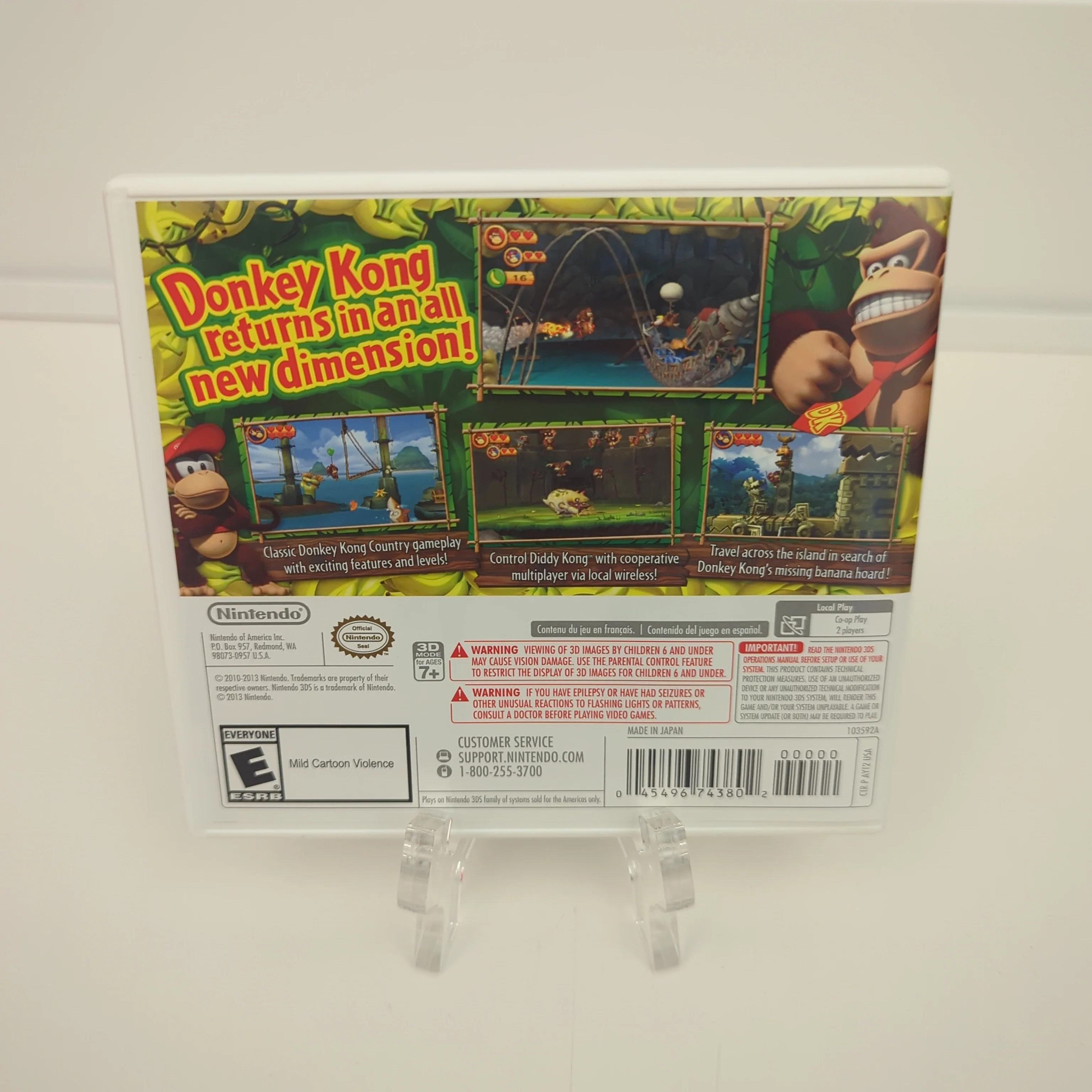 Donkey Kong Country Returns 3D [Nintendo Selects] - Nintendo 3DS - Image 2