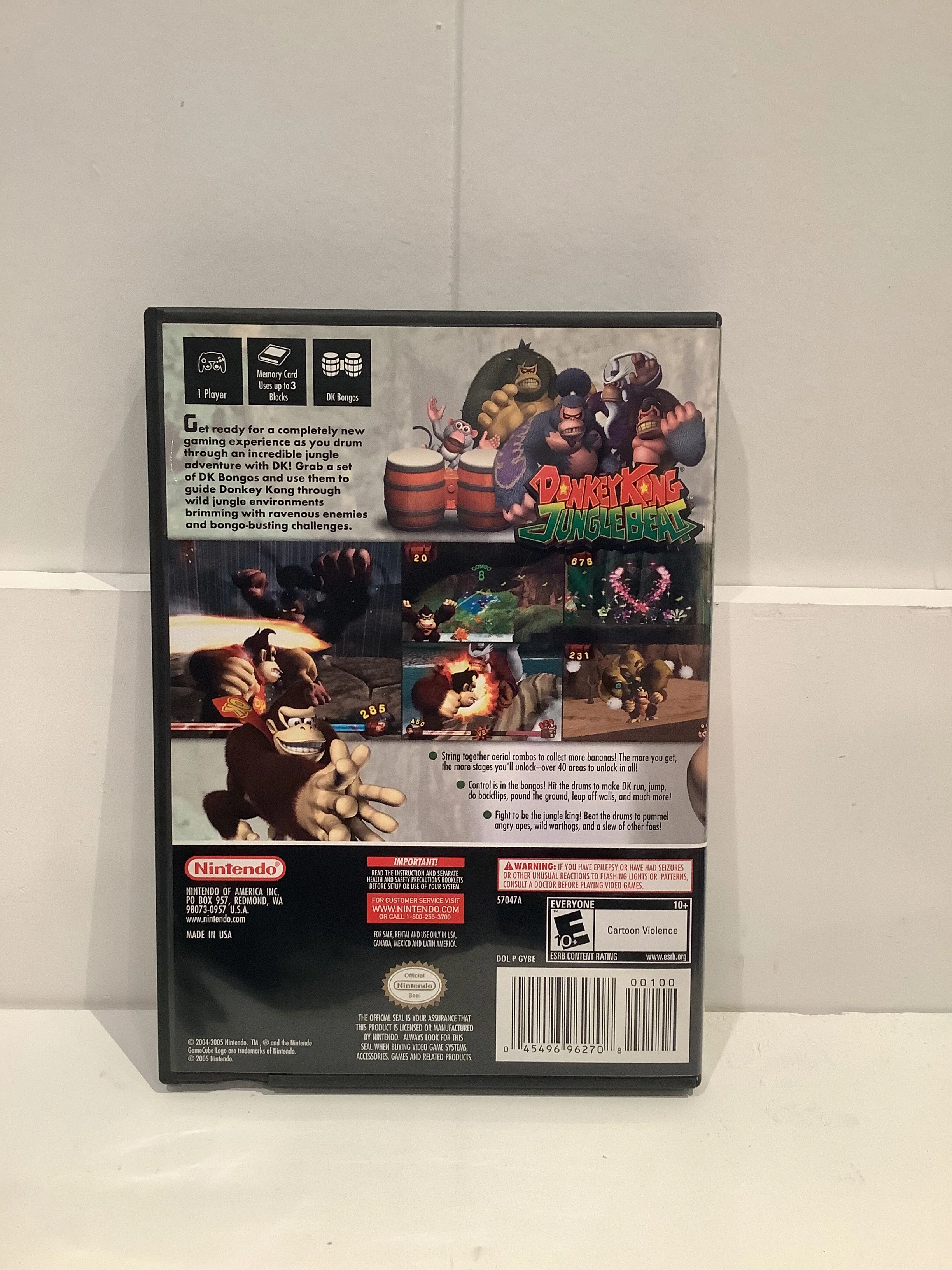 Donkey Kong Jungle Beat - Gamecube - Image 2