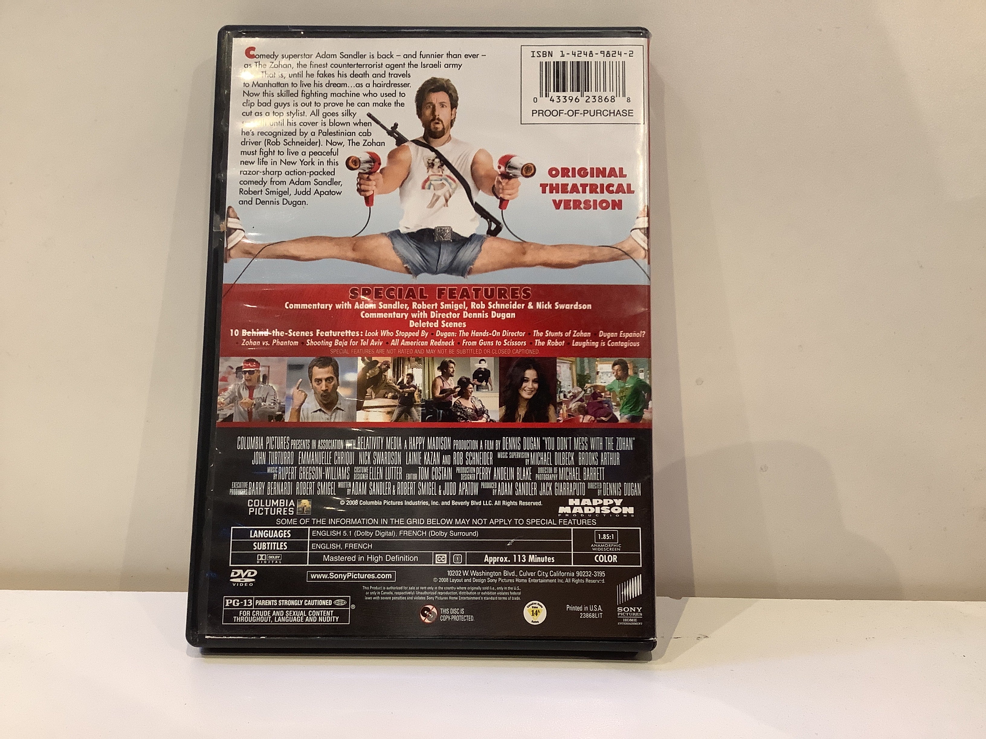 Don't Mess With the Zohan - DVD - Image 2