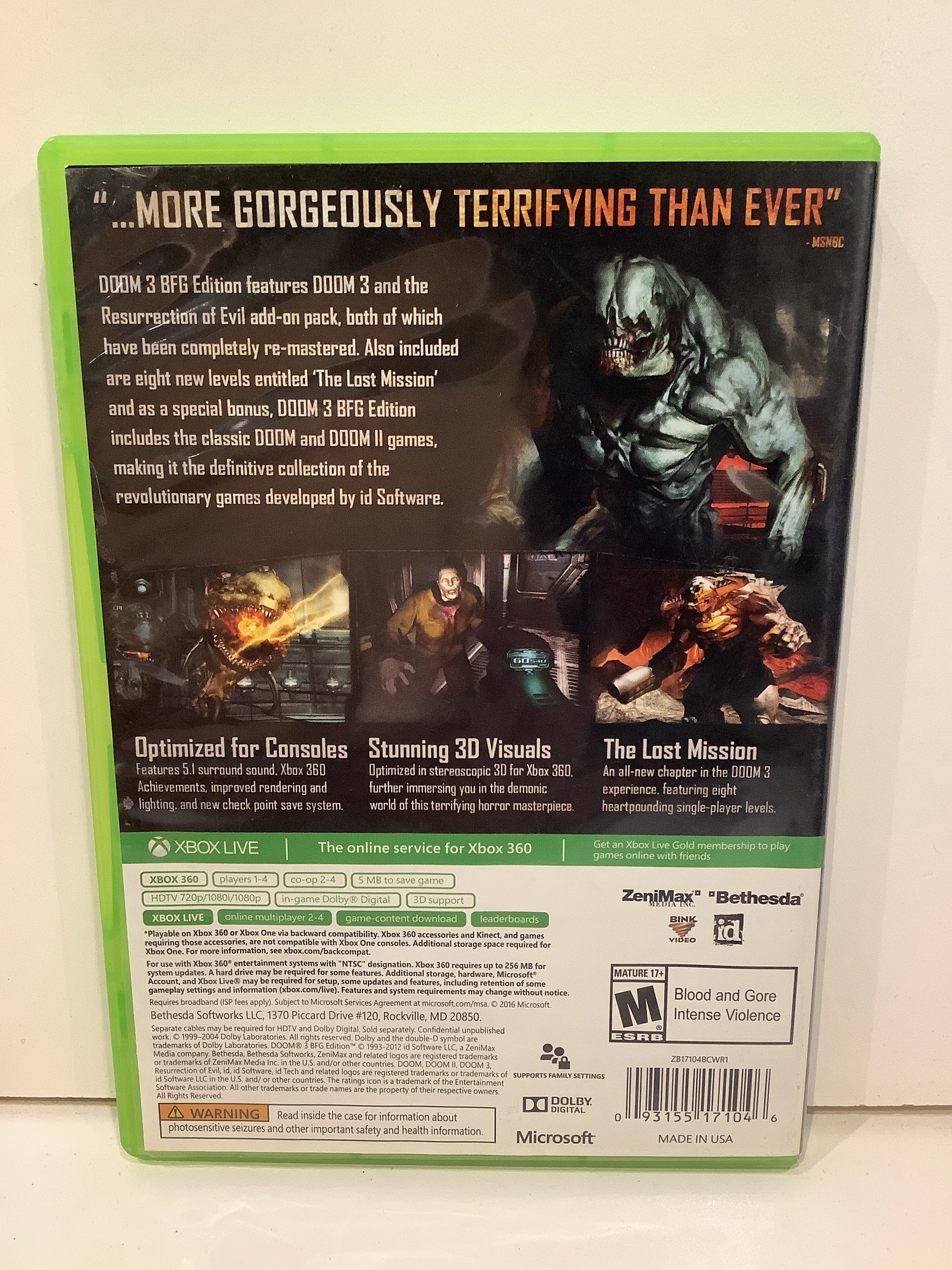 Doom 3 BFG Edition - Xbox One - Image 2