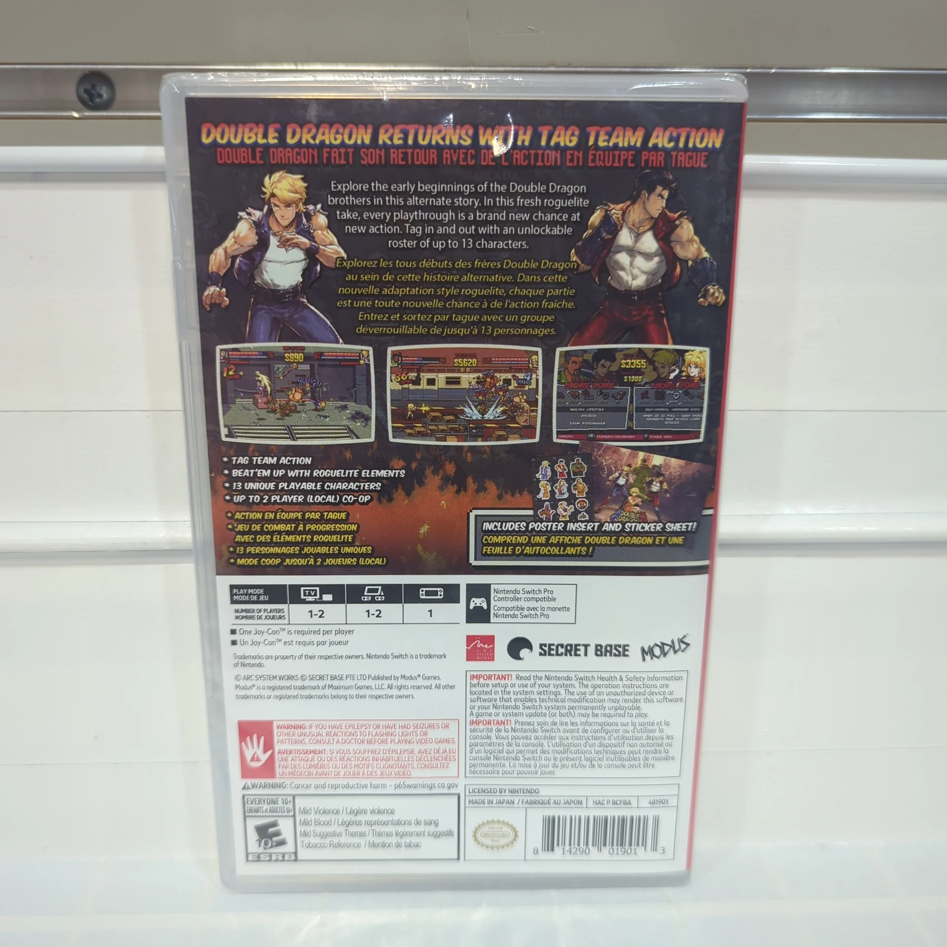 Double Dragon Gaiden: Rise of the Dragons - Nintendo Switch - Image 2