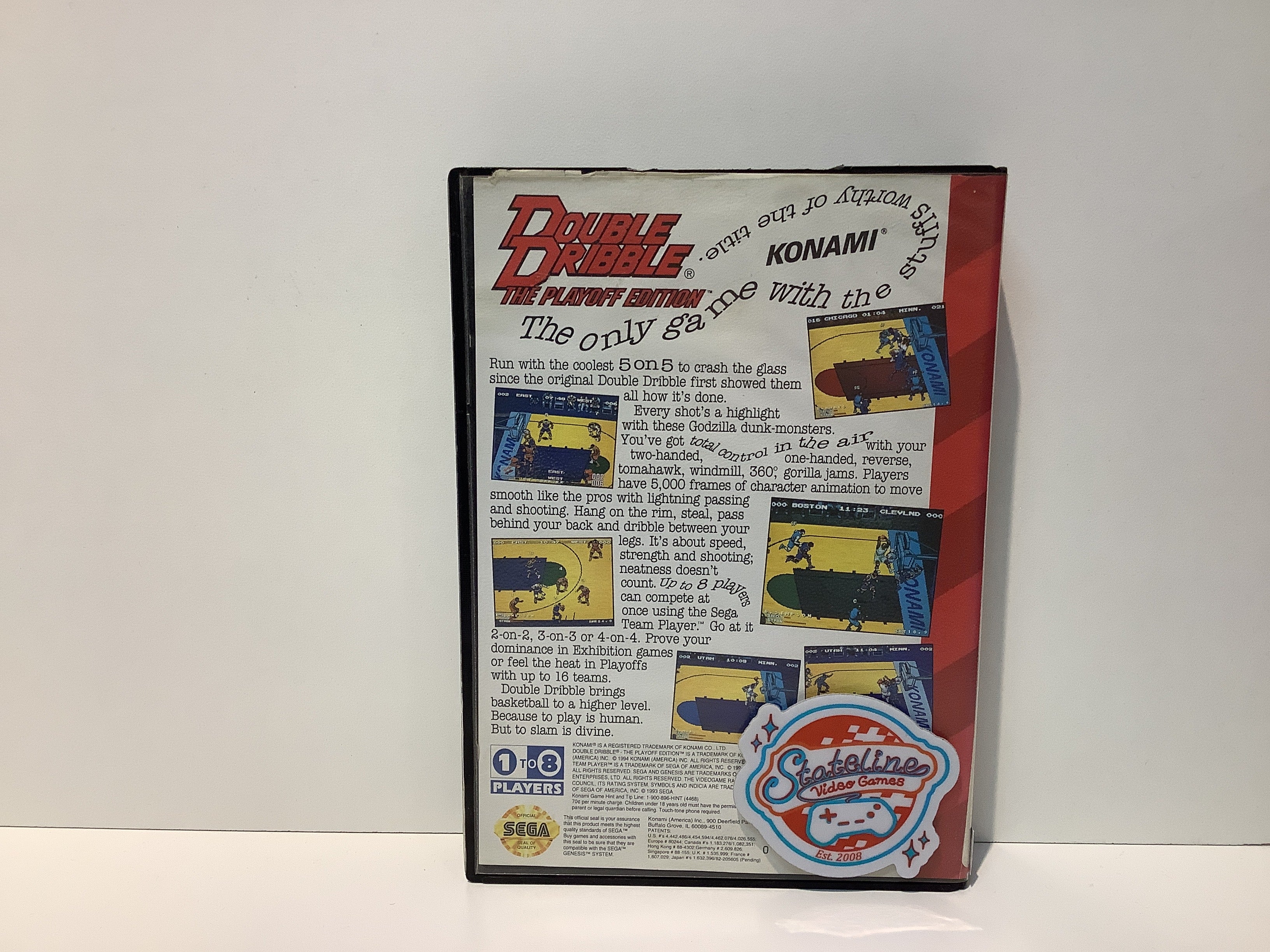 Double Dribble The Playoff Edition - Sega Genesis - Image 2