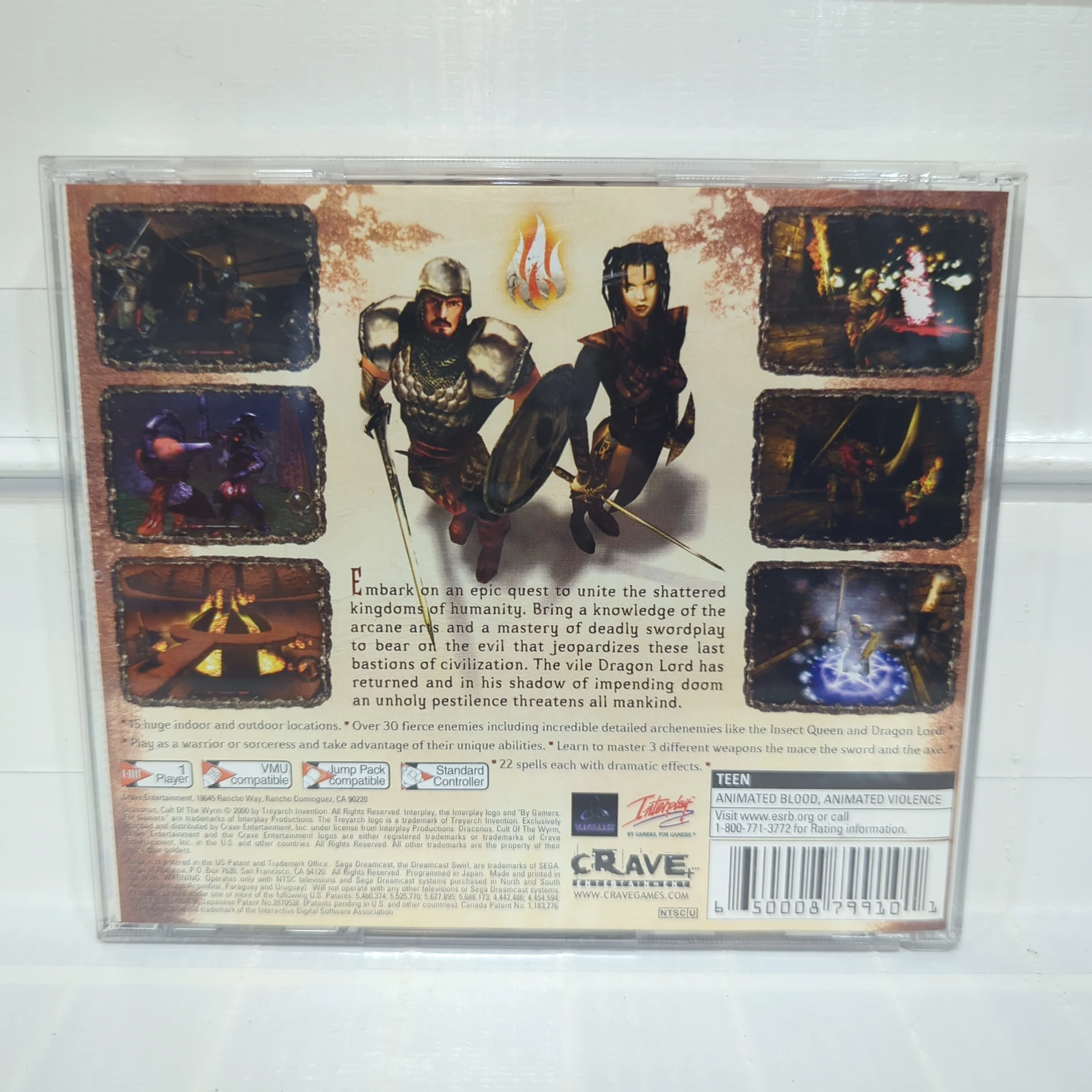 Draconus Cult of the Wyrm - Sega Dreamcast - Image 2