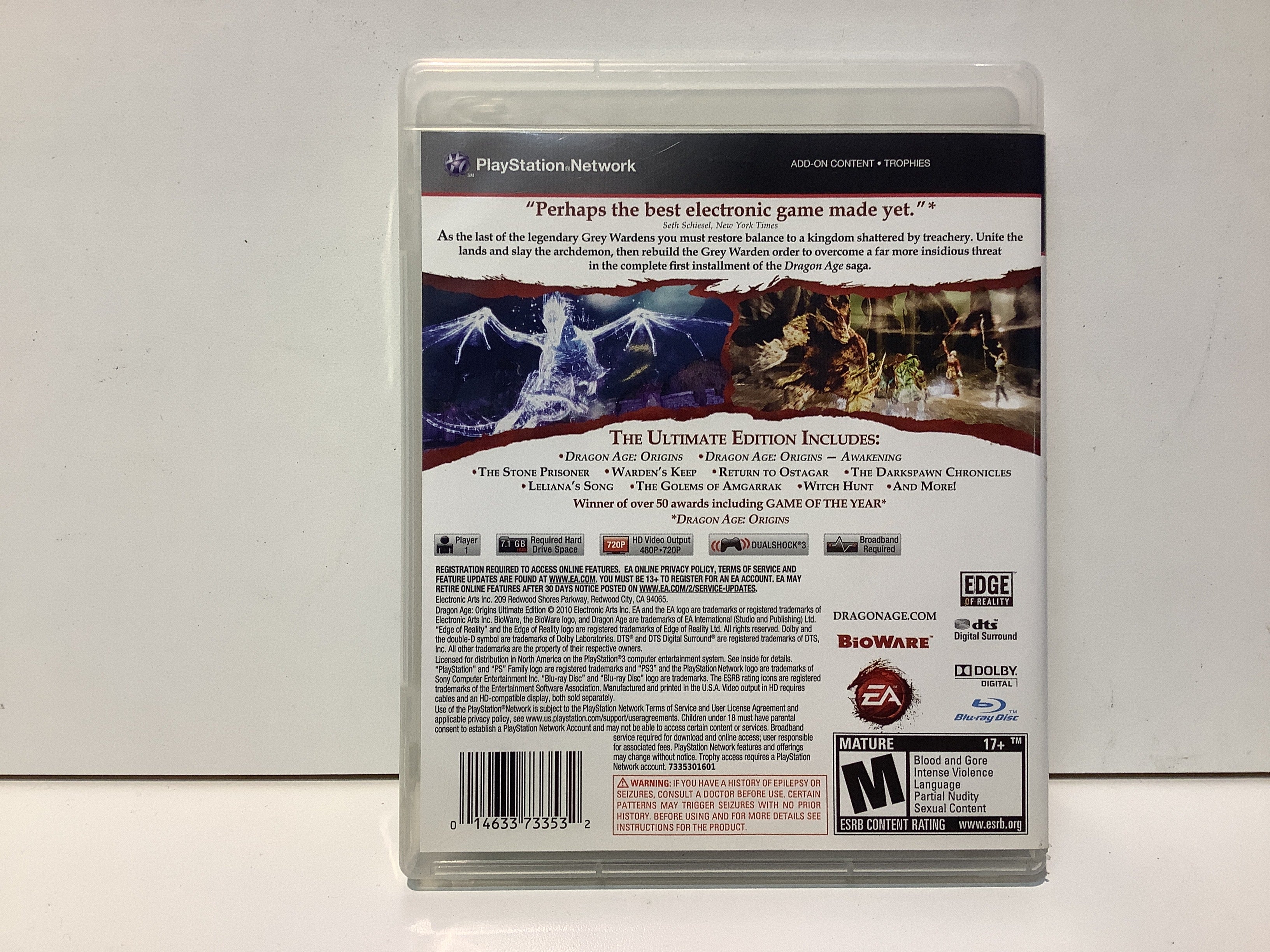Dragon Age: Origins [Ultimate Edition] - Playstation 3 - Image 2