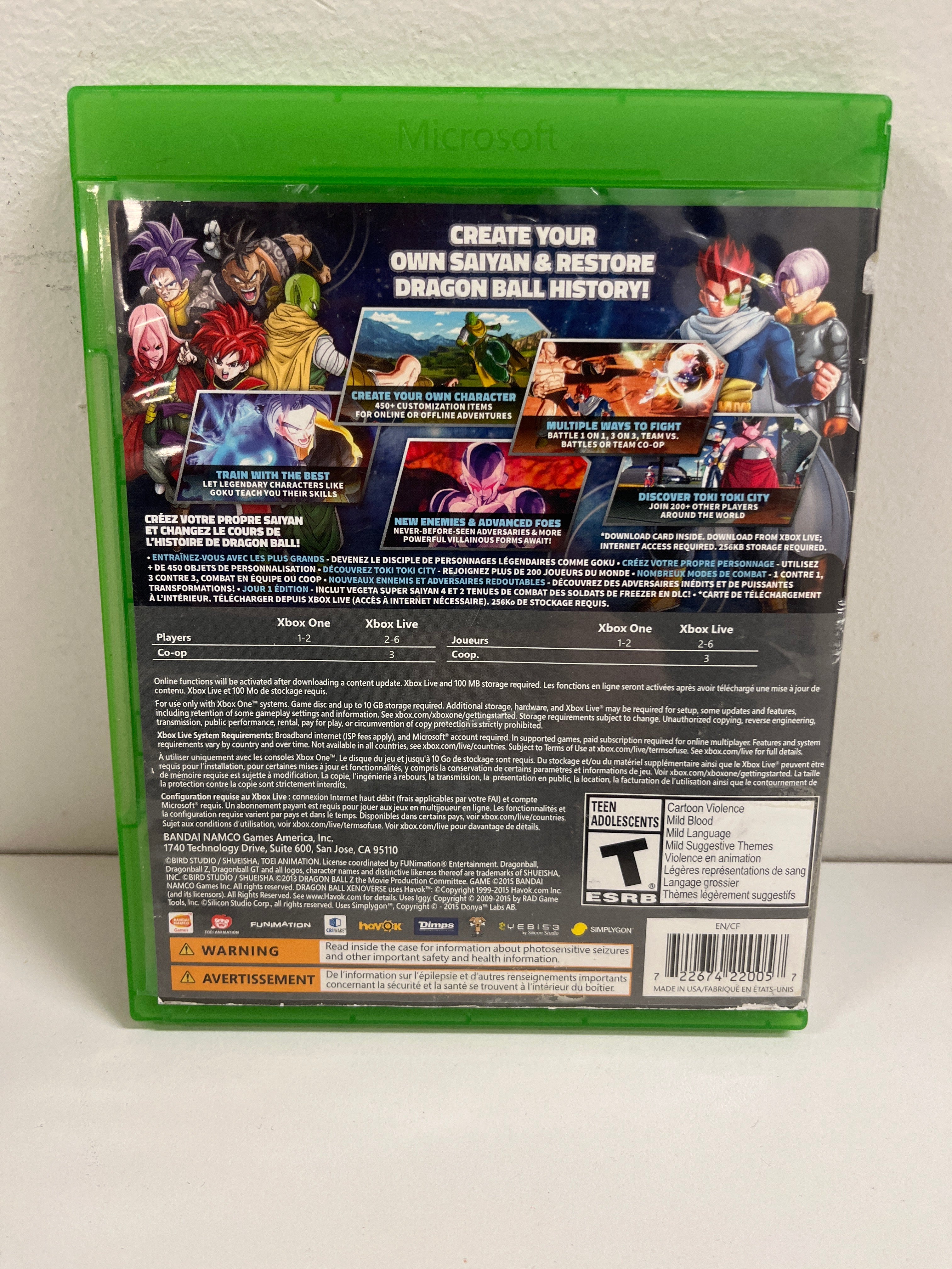 Dragon Ball Xenoverse [Day One] - Xbox One - Image 2