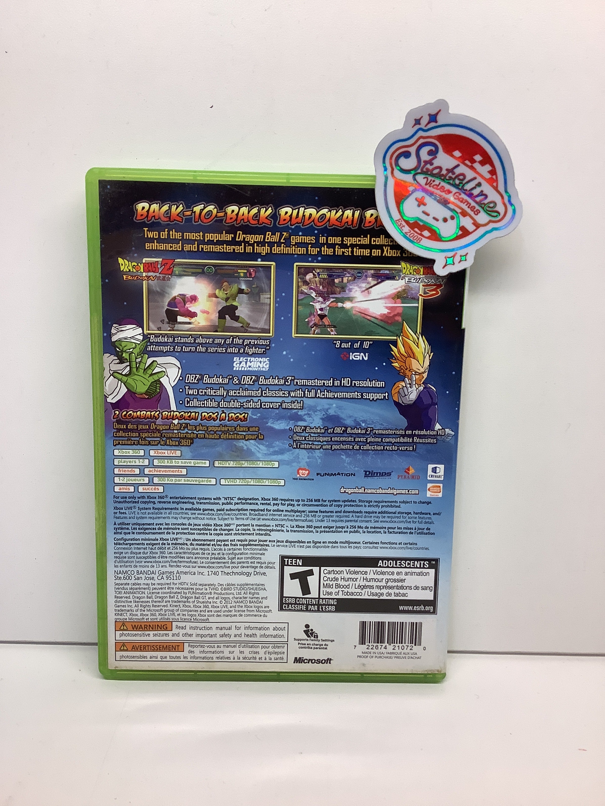 Dragon Ball Z Budokai HD Collection - Xbox 360 - Image 2