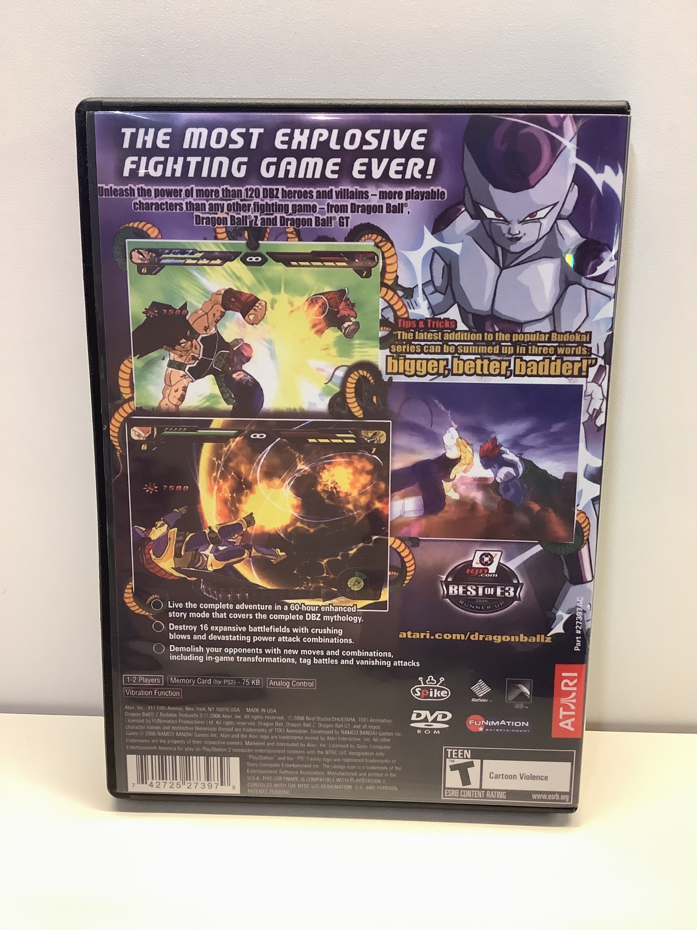 Dragon Ball Z Budokai Tenkaichi 2 - Playstation 2 - Image 2
