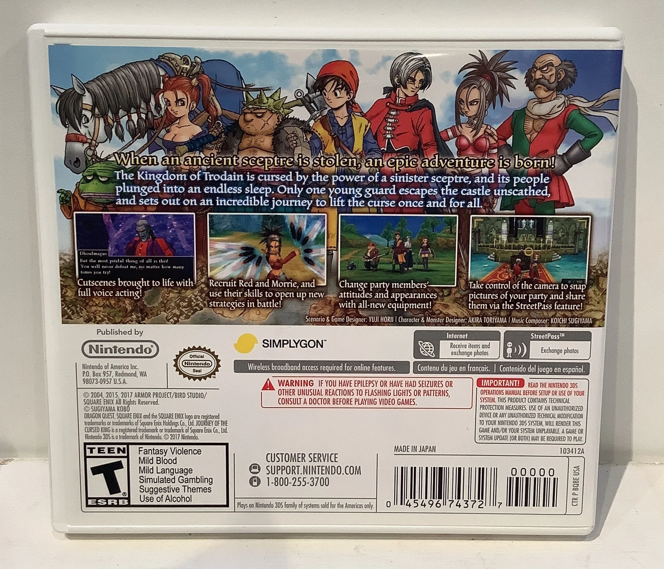Dragon Quest VIII: Journey of the Cursed King - Nintendo 3DS - Image 2