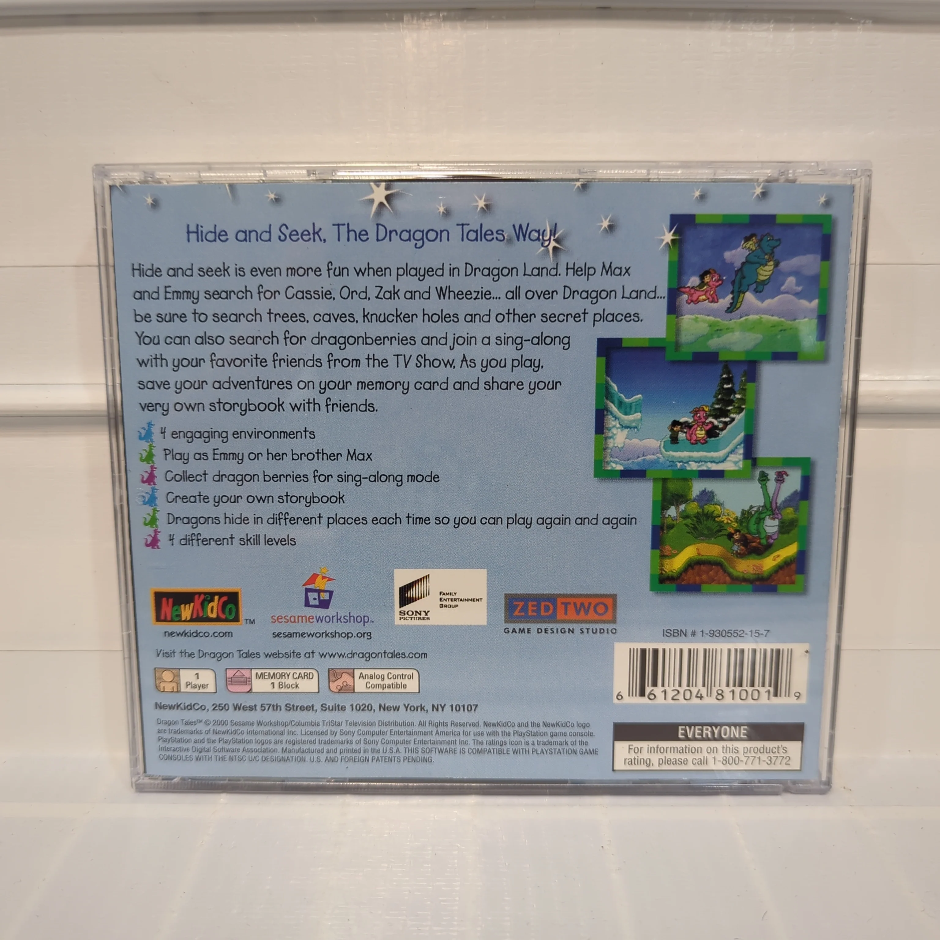 Dragon Tales Dragon Seek - Playstation - Image 2