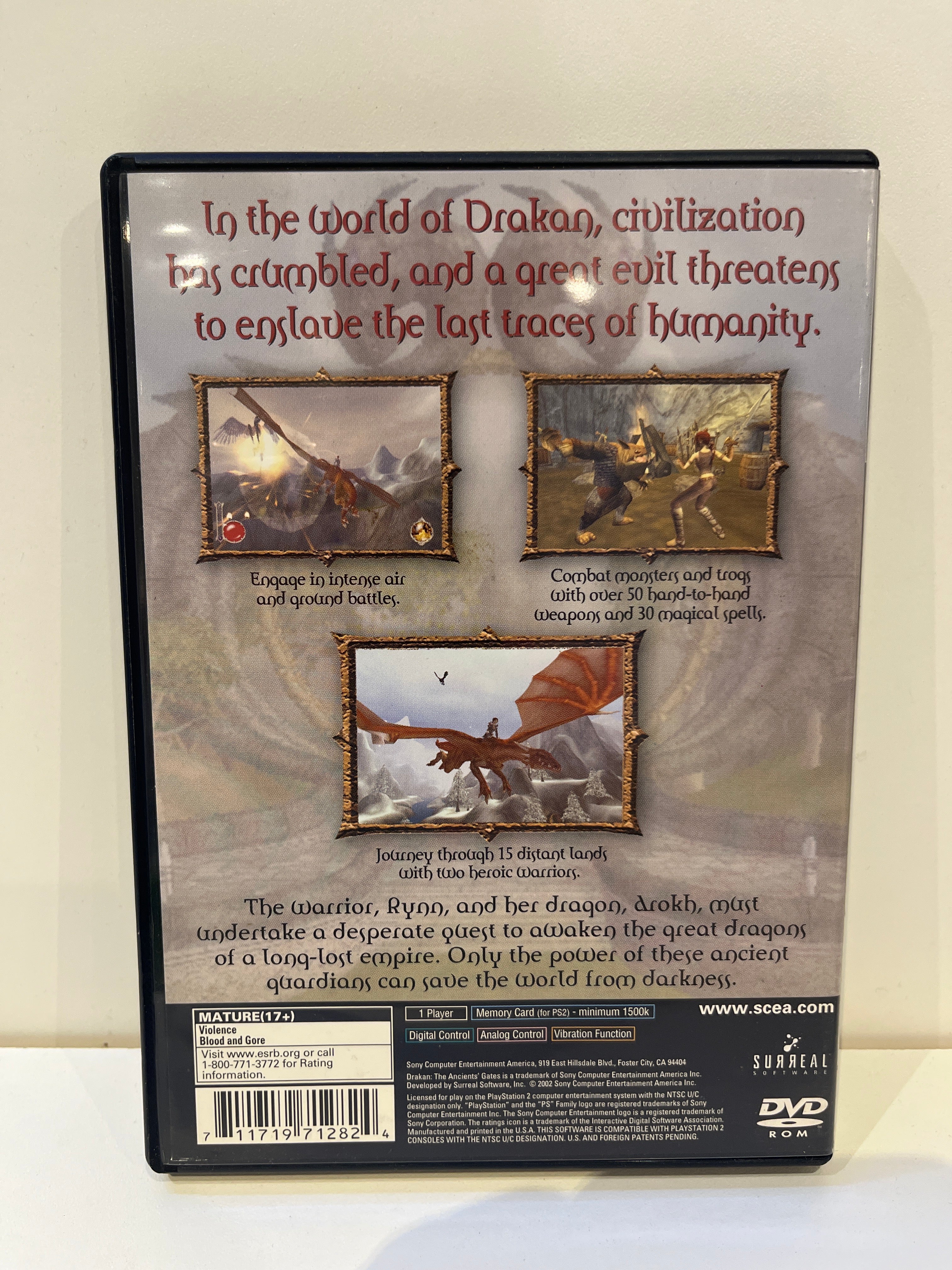 Drakan Ancients Gates - Playstation 2 - Image 2