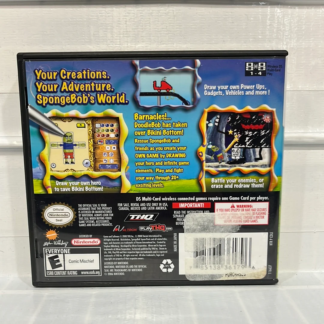 Drawn to Life SpongeBob SquarePants Edition - Nintendo DS - Image 2