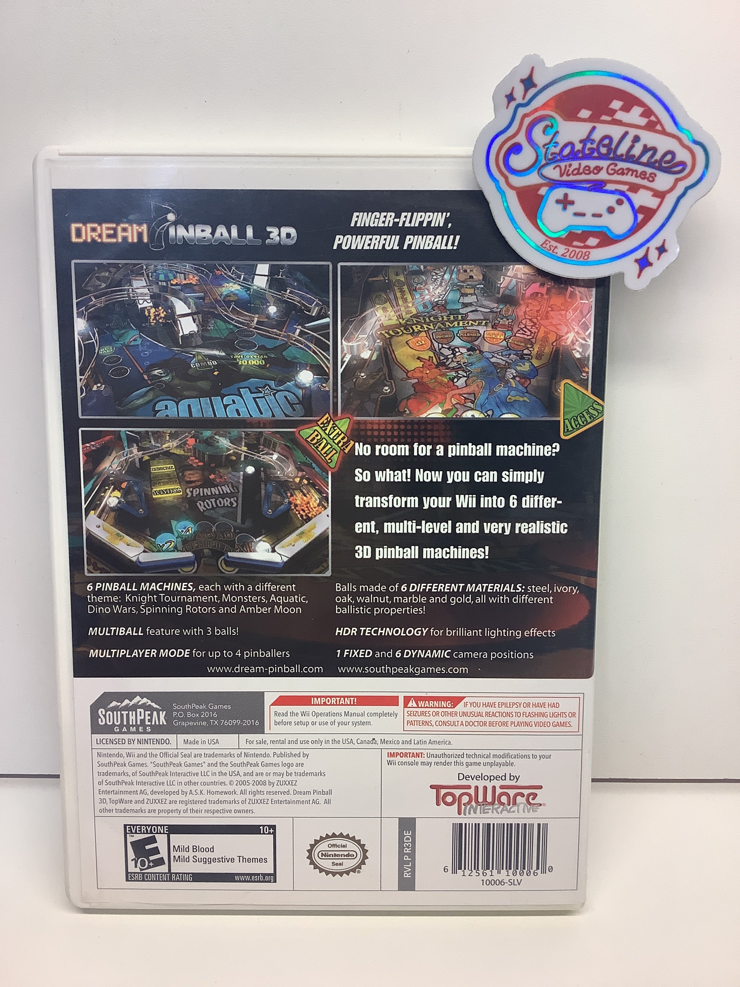 Dream Pinball 3D - Wii - Image 2