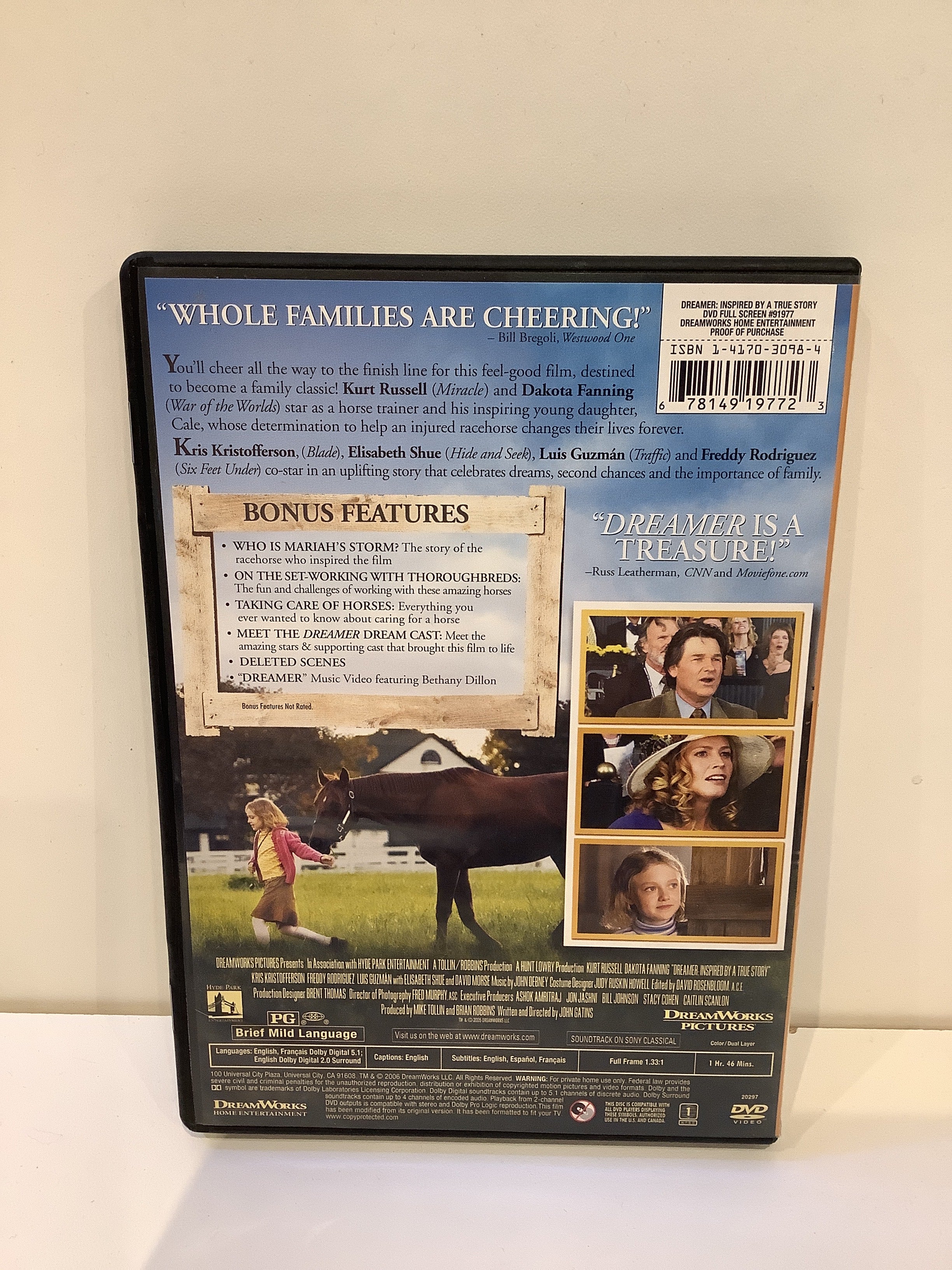 Dreamer - DVD - Image 2