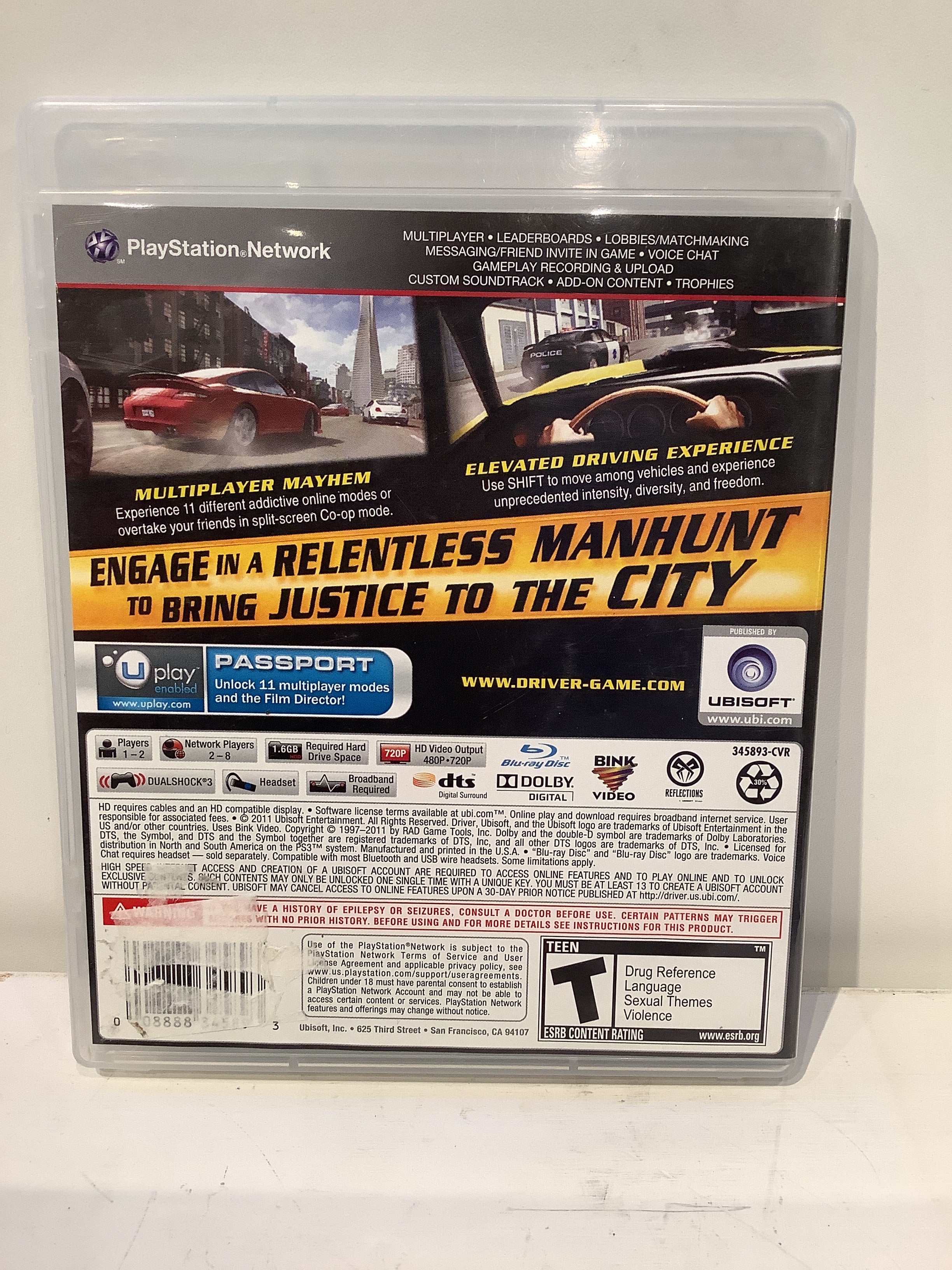 Driver: San Francisco - Playstation 3 - Image 2