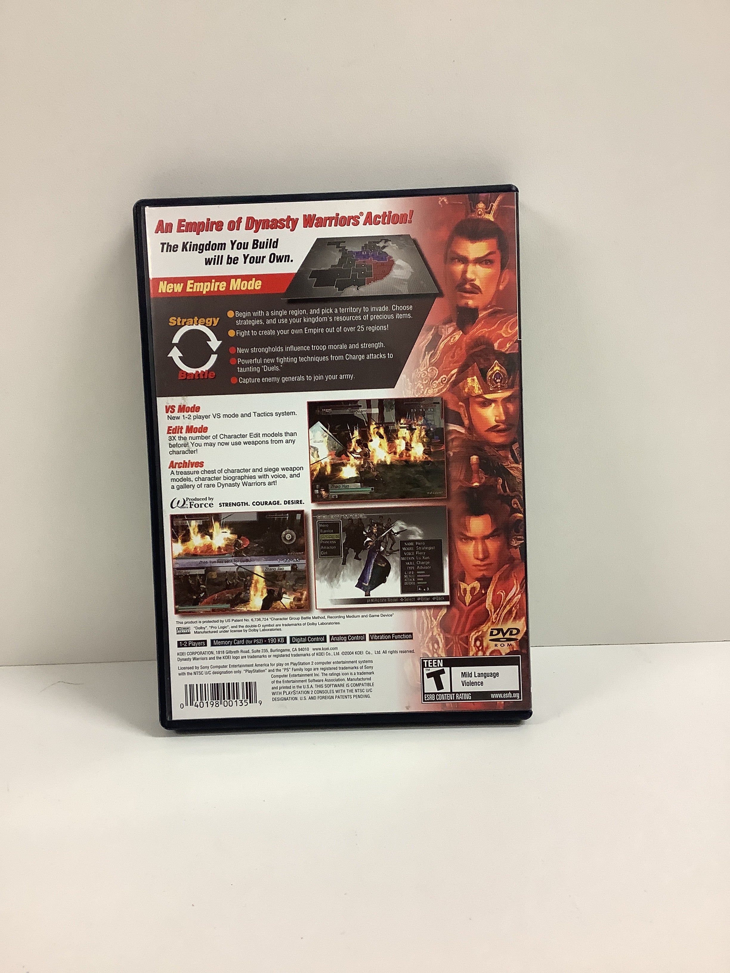 Dynasty Warriors 4 Empires - Playstation 2 - Image 2