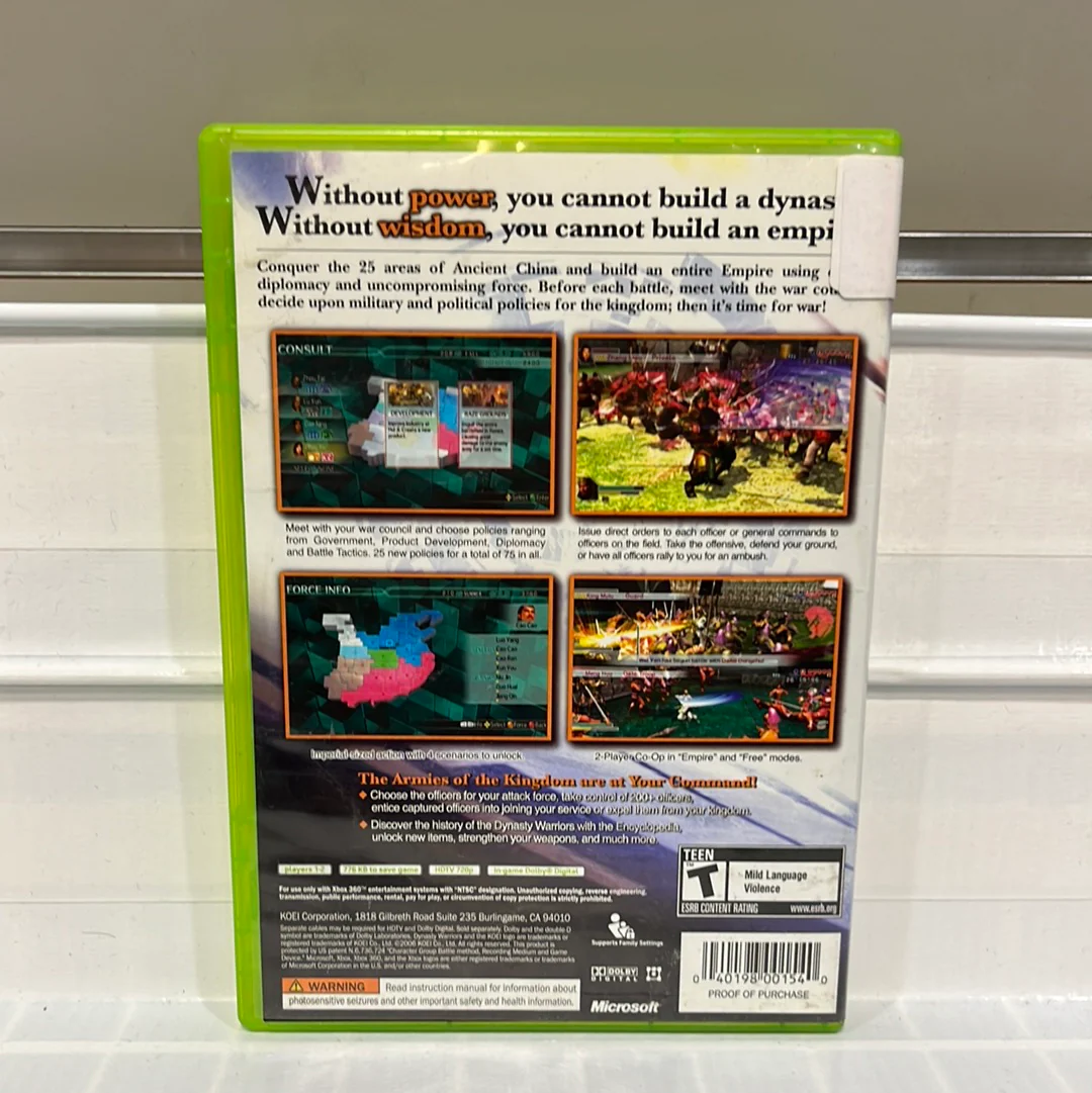 Dynasty Warriors 5 Empires - Xbox 360 - Image 2