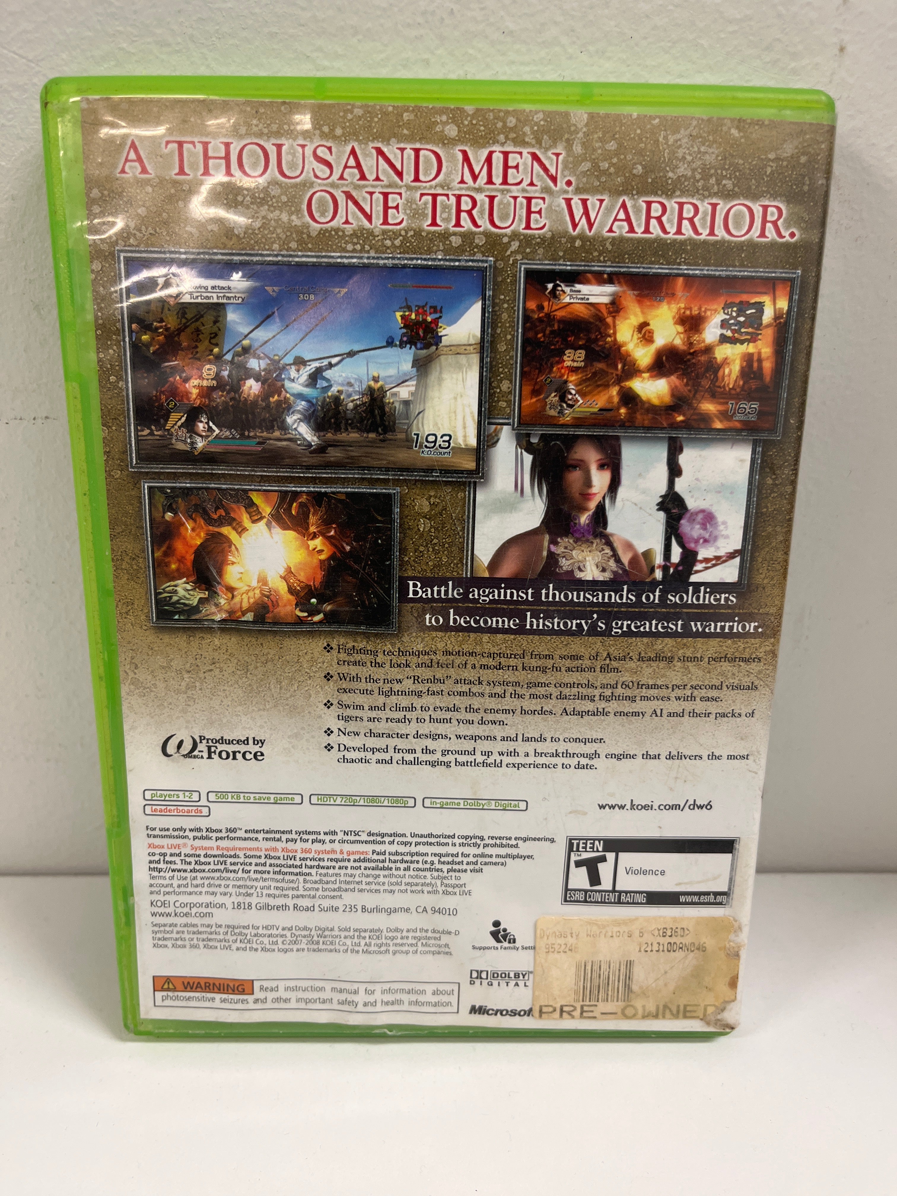Dynasty Warriors 6 - Xbox 360 - Image 2
