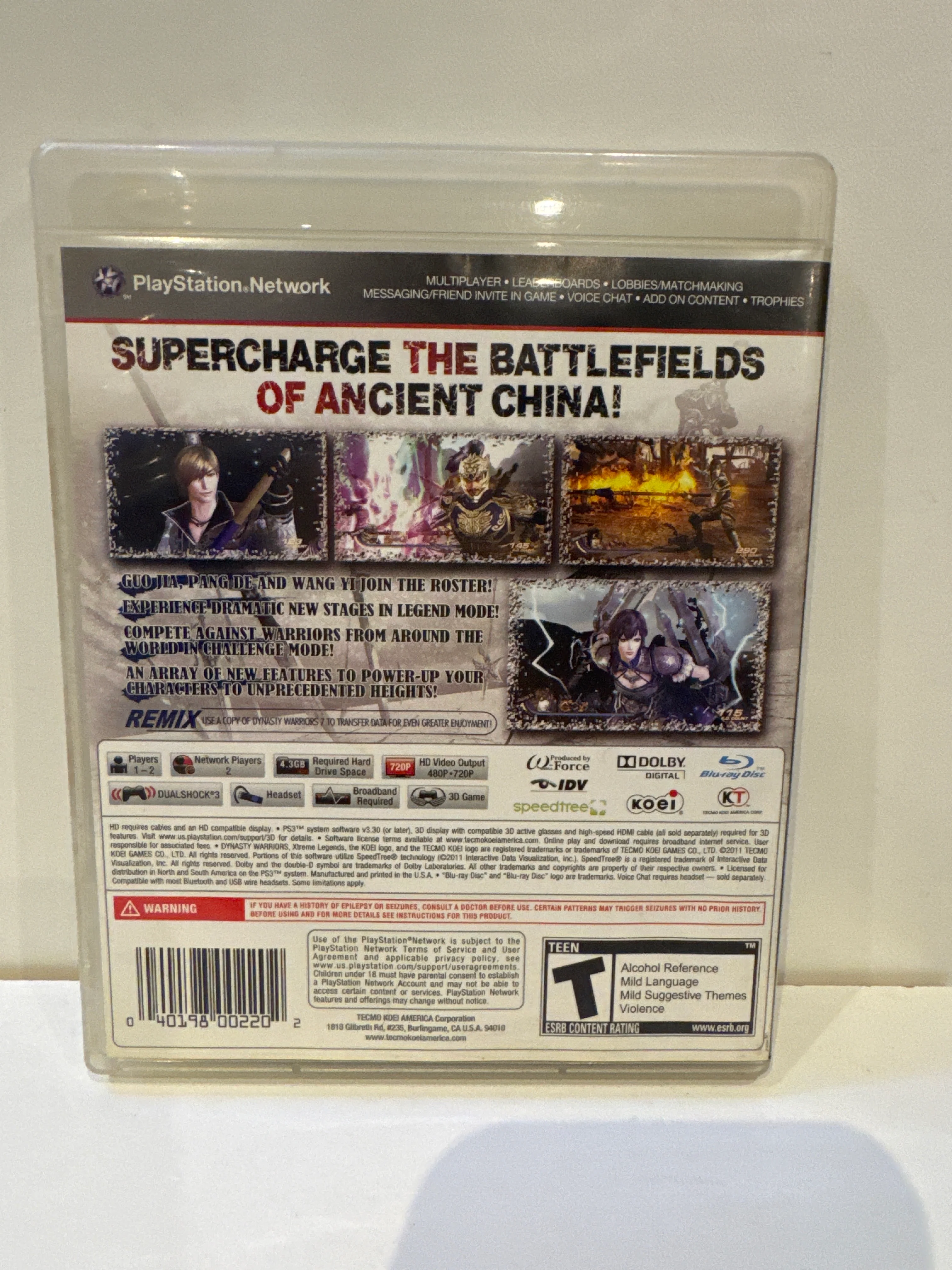 Dynasty Warriors 7: Xtreme Legends - Playstation 3 - Image 2
